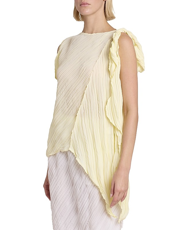 Shop Issey Miyake Wrinkled & Twisted Top | Saks Fifth Avenue Shop Issey Miyake Wrinkled & Twisted Top | Saks Fifth Avenue