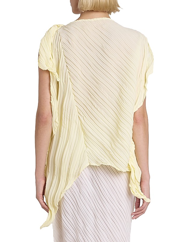 Shop Issey Miyake Wrinkled & Twisted Top | Saks Fifth Avenue Shop Issey Miyake Wrinkled & Twisted Top | Saks Fifth Avenue