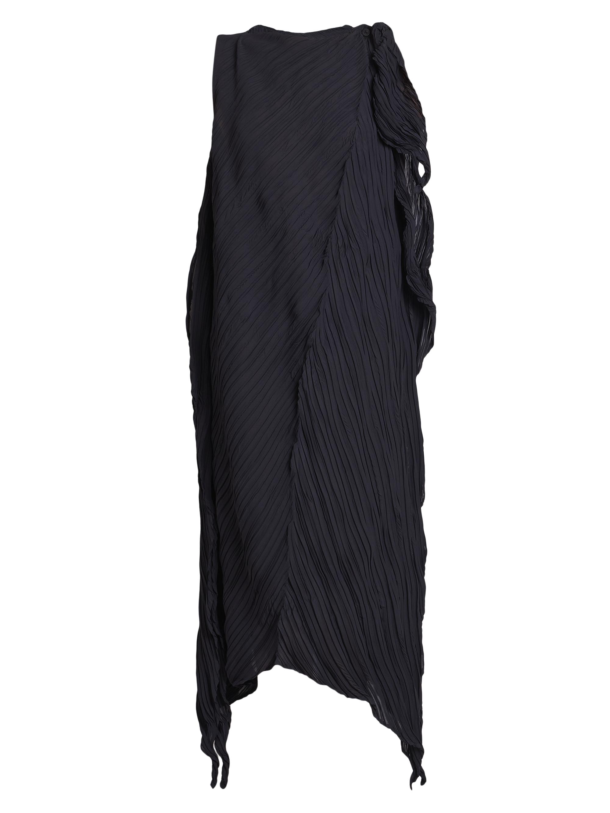 トップス ISSEY MIYAKE WRINKLED AND TWISTED black WRINKLED AND TWISTED – ISSEY MIYAKE ONLINE STORE
