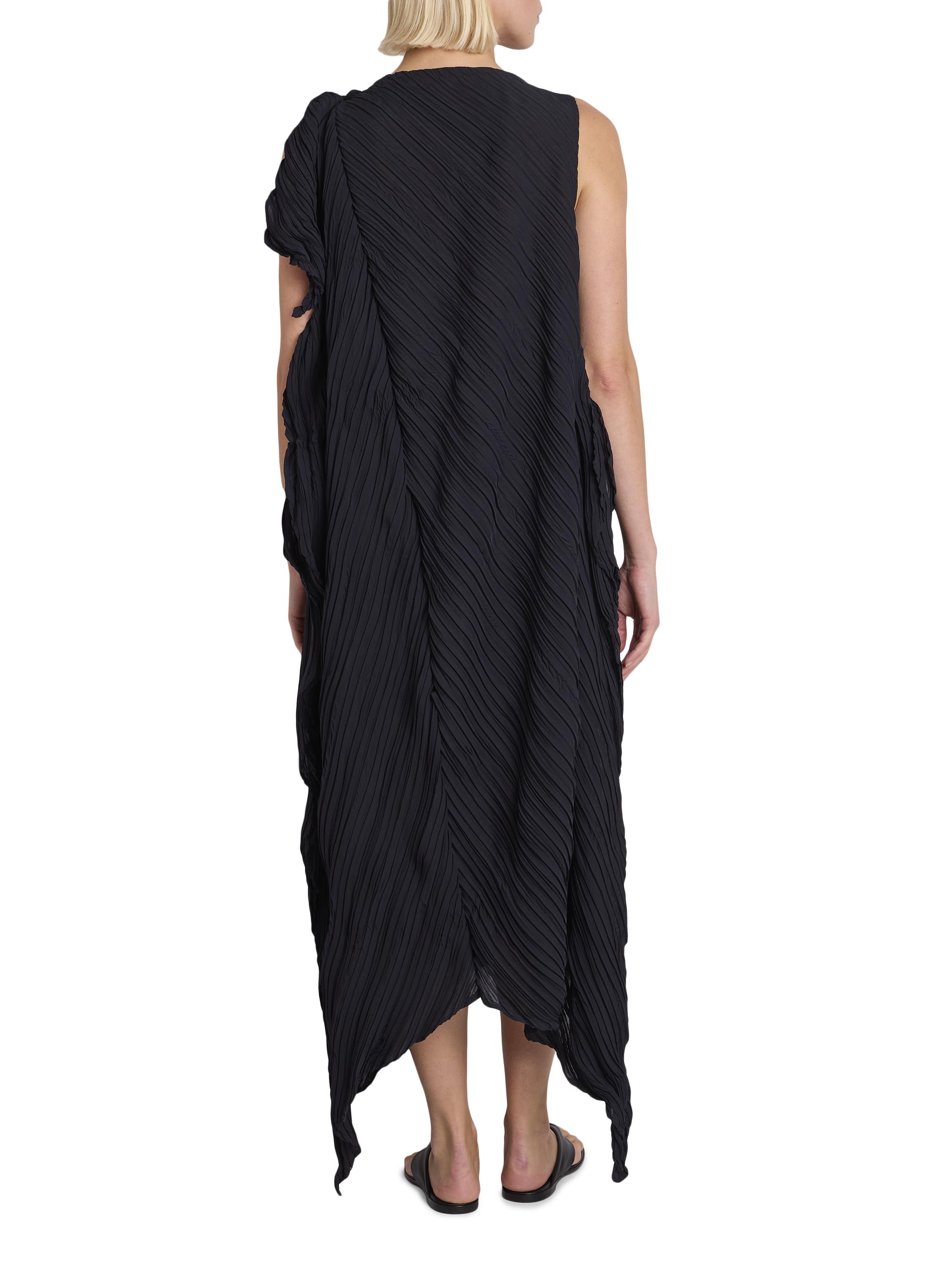 Issey Miyake Wrinkled & Twisted Maxi Dress | Saks Fifth Avenue