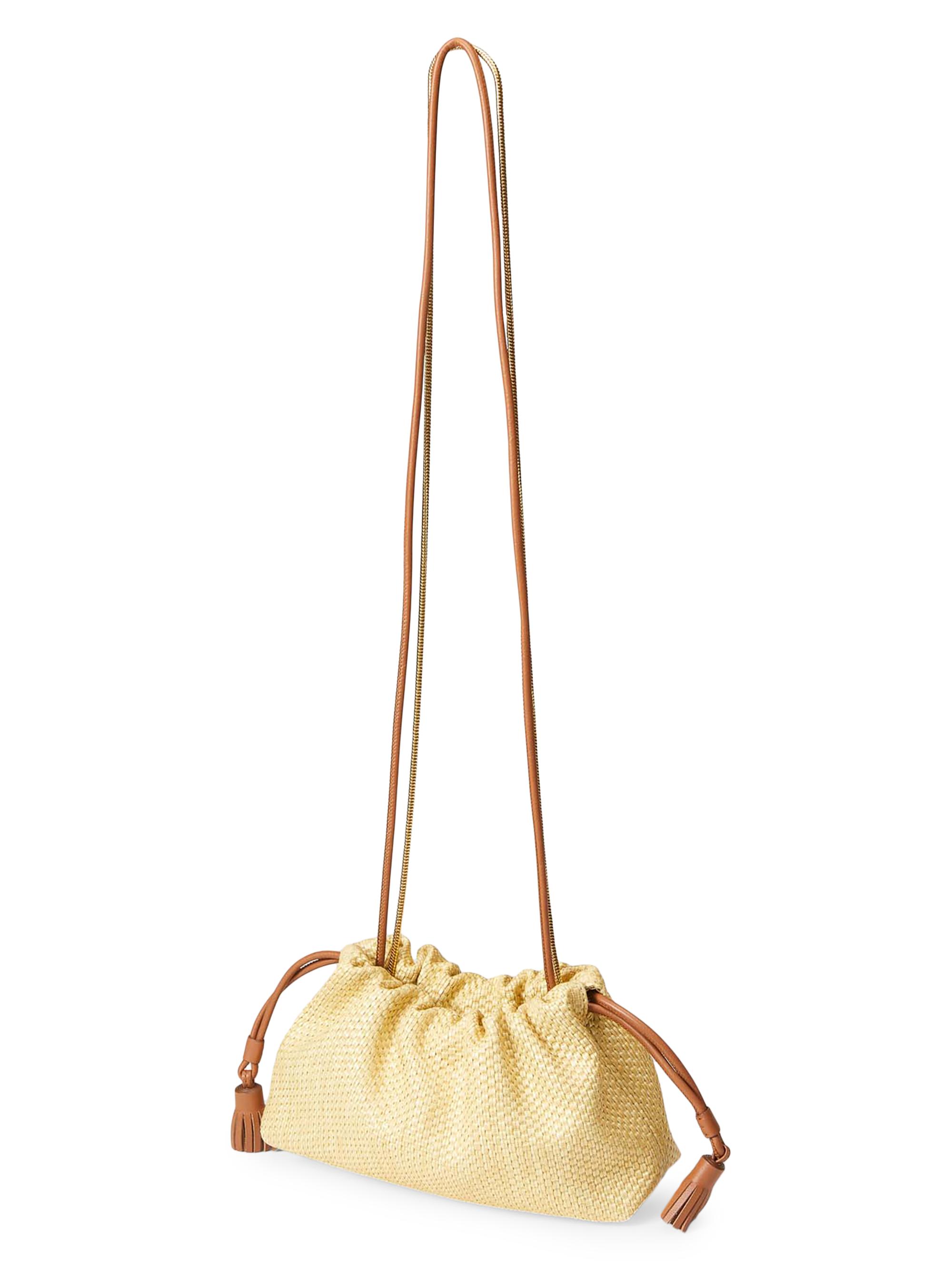 Shop Veronica Beard Small Stash Raffia Clutch | Saks Fifth Avenue