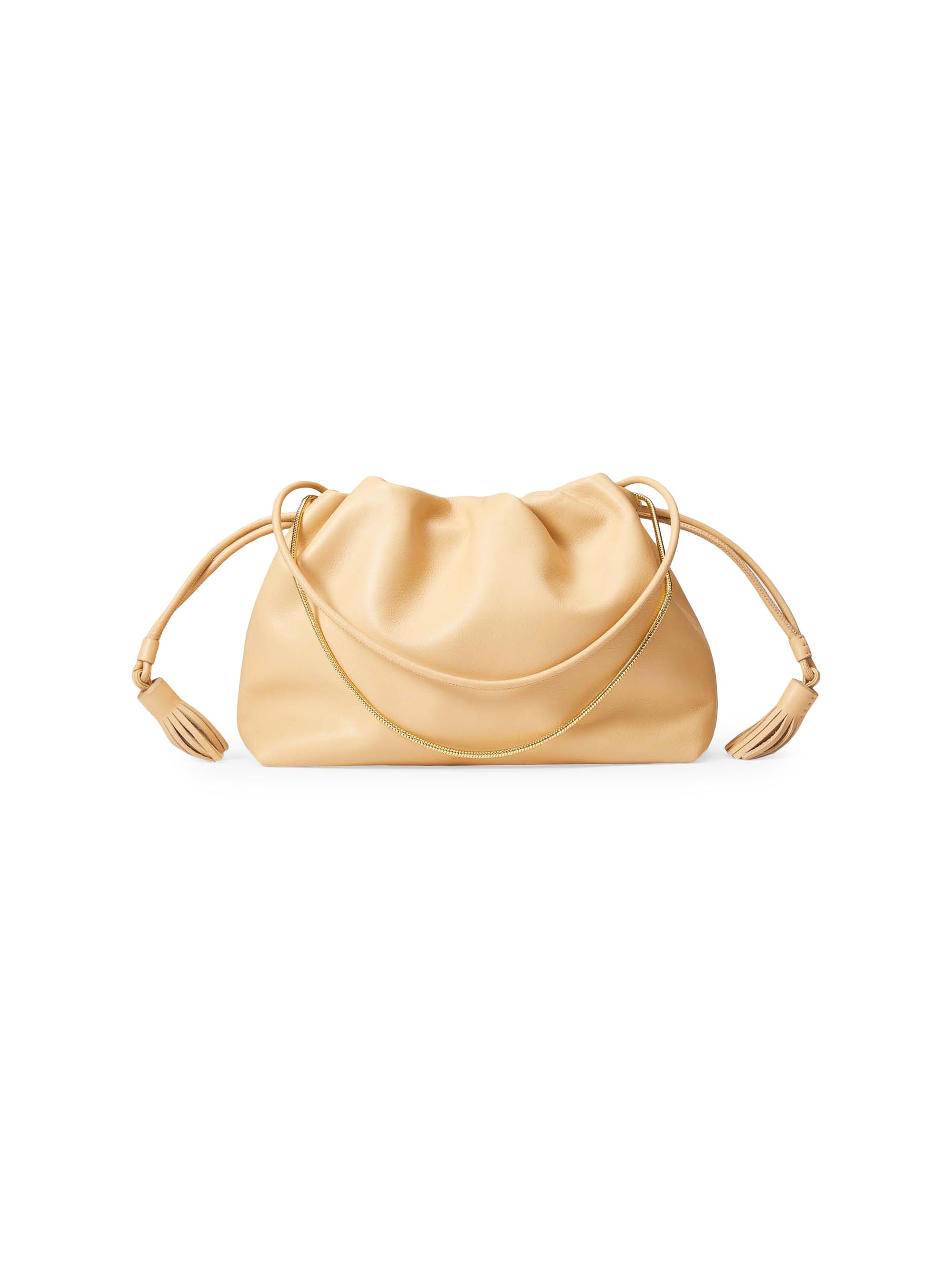 Veronica Beard Women's Stash Leather Shoulder Bag - Sand