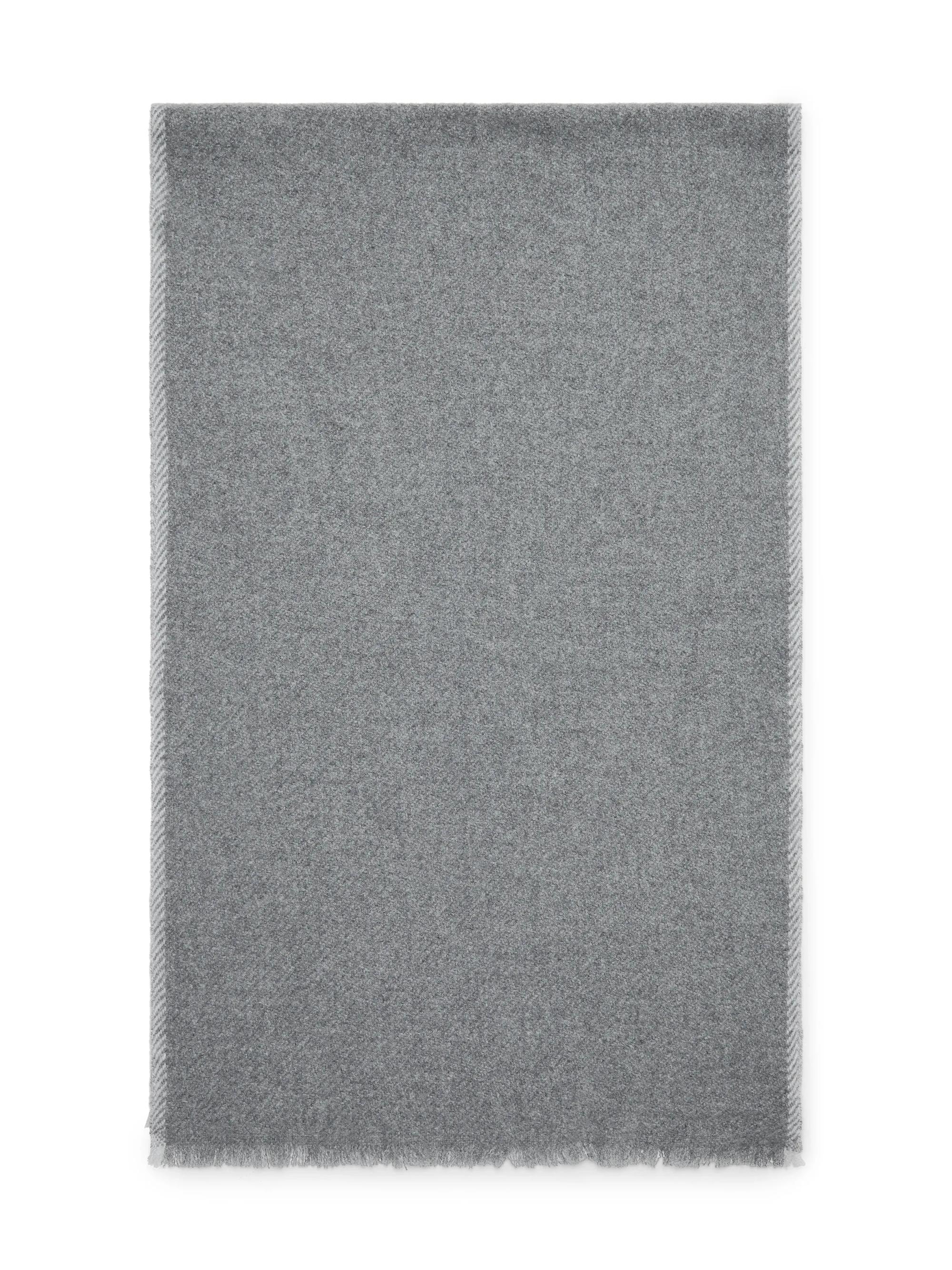 Brunello Cucinelli Men's Cashmere Diagonal Scarf - Buff