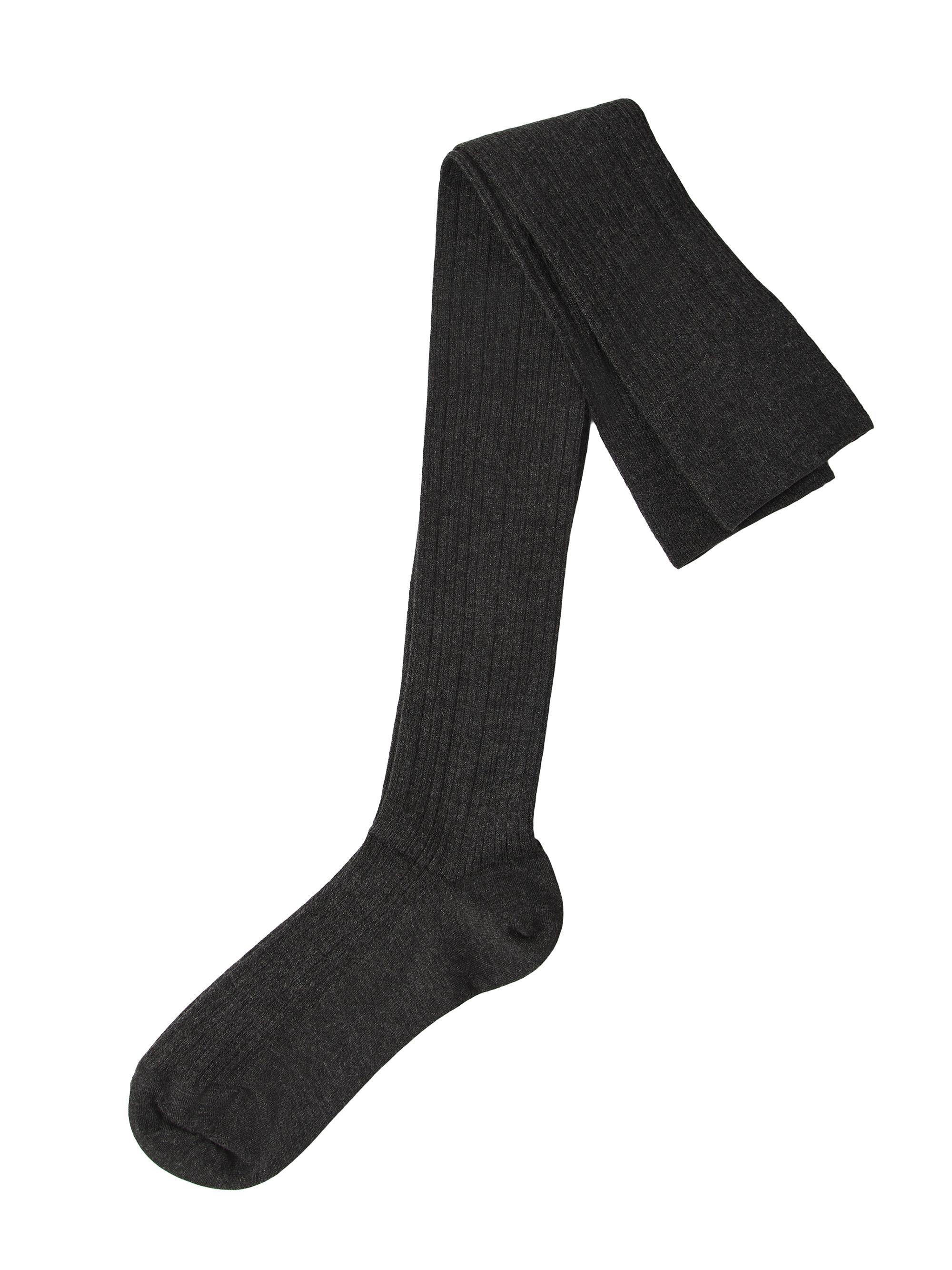 Brunello Cucinelli Women's Stretch Cashmere Rib Knit Socks - Lignite