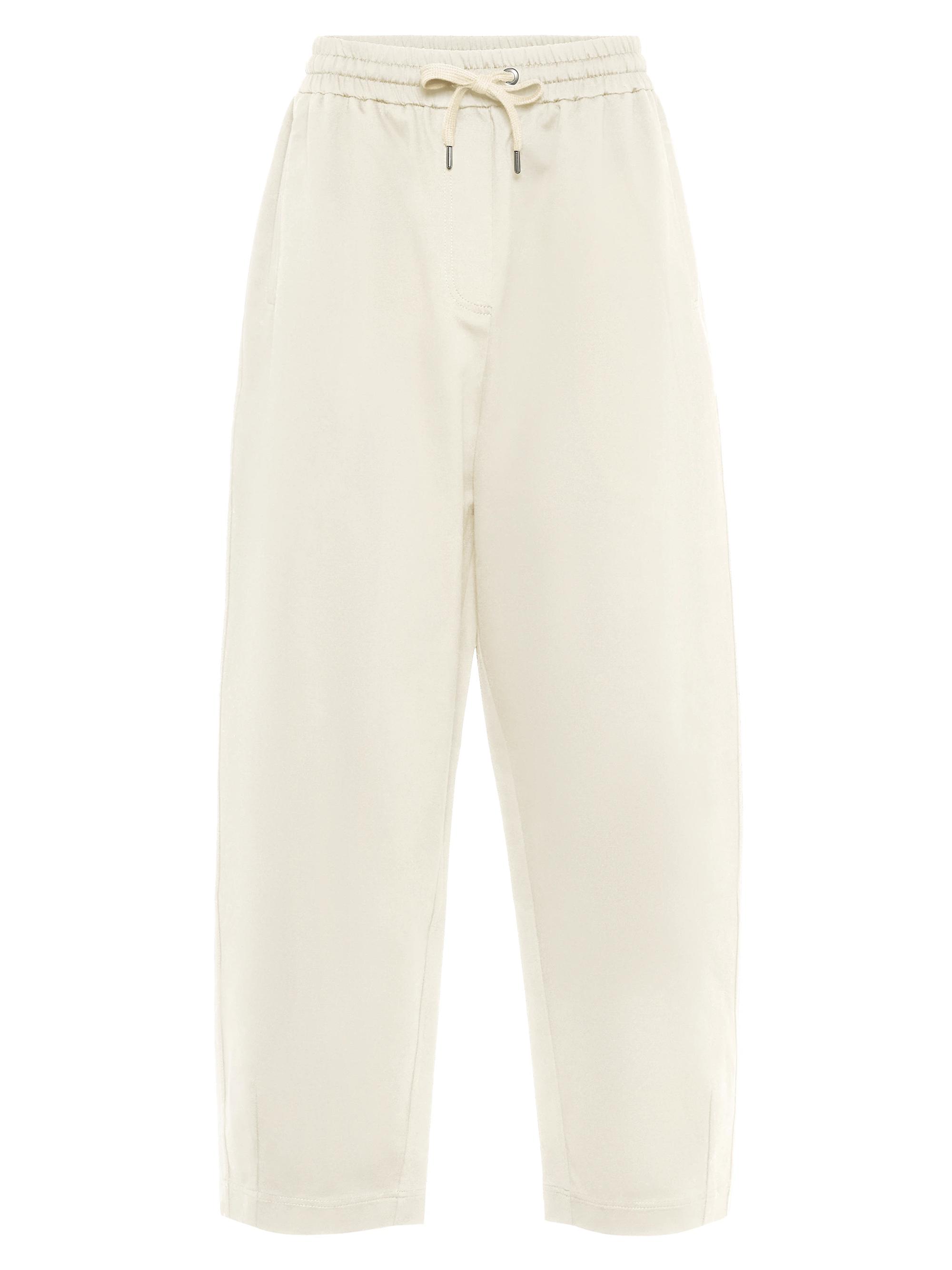 Brunello Cucinelli Women's Couture Interlock Track Trousers - Buff