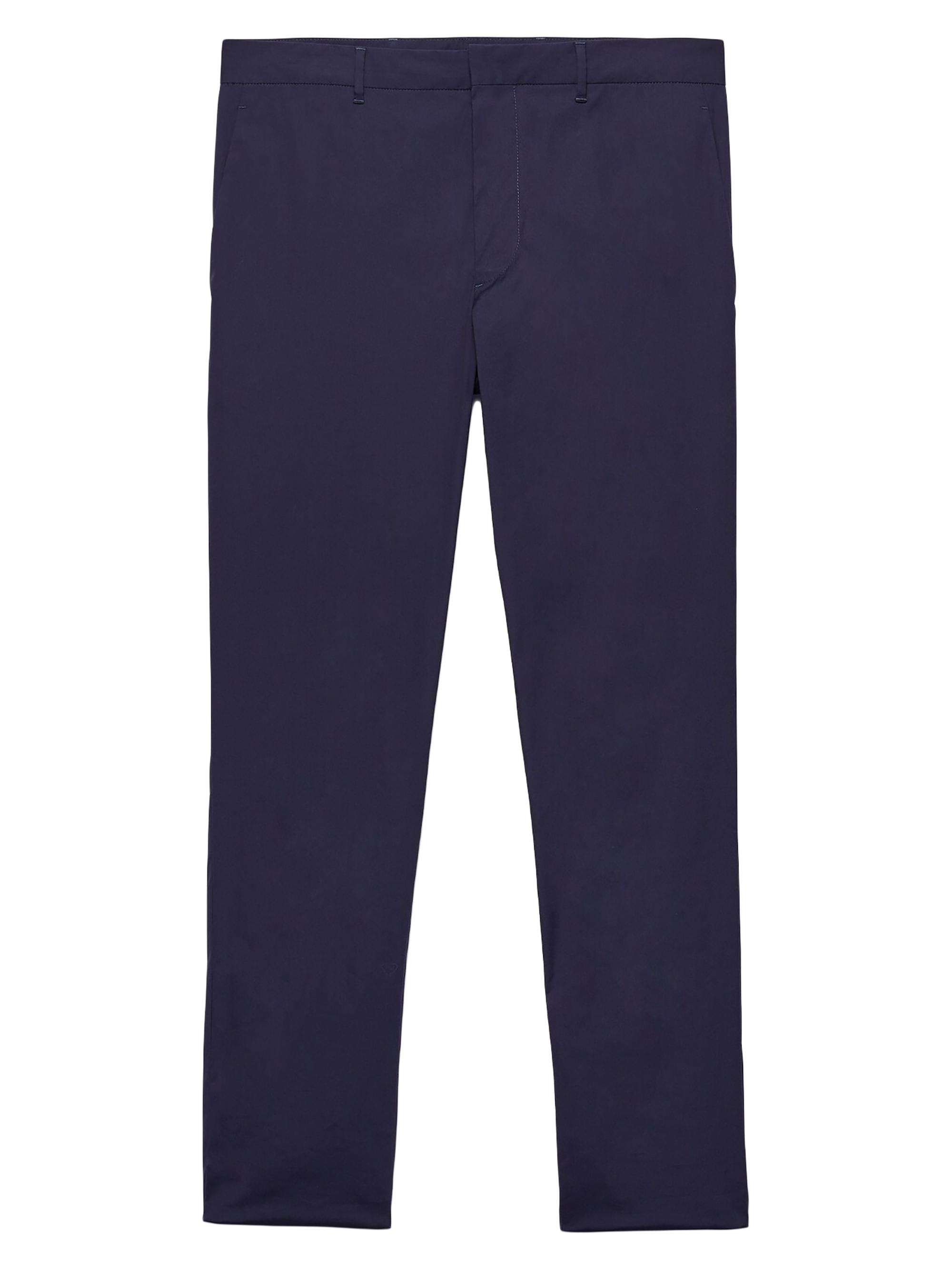 Prada Men's Stretch Poplin Pants - Blue