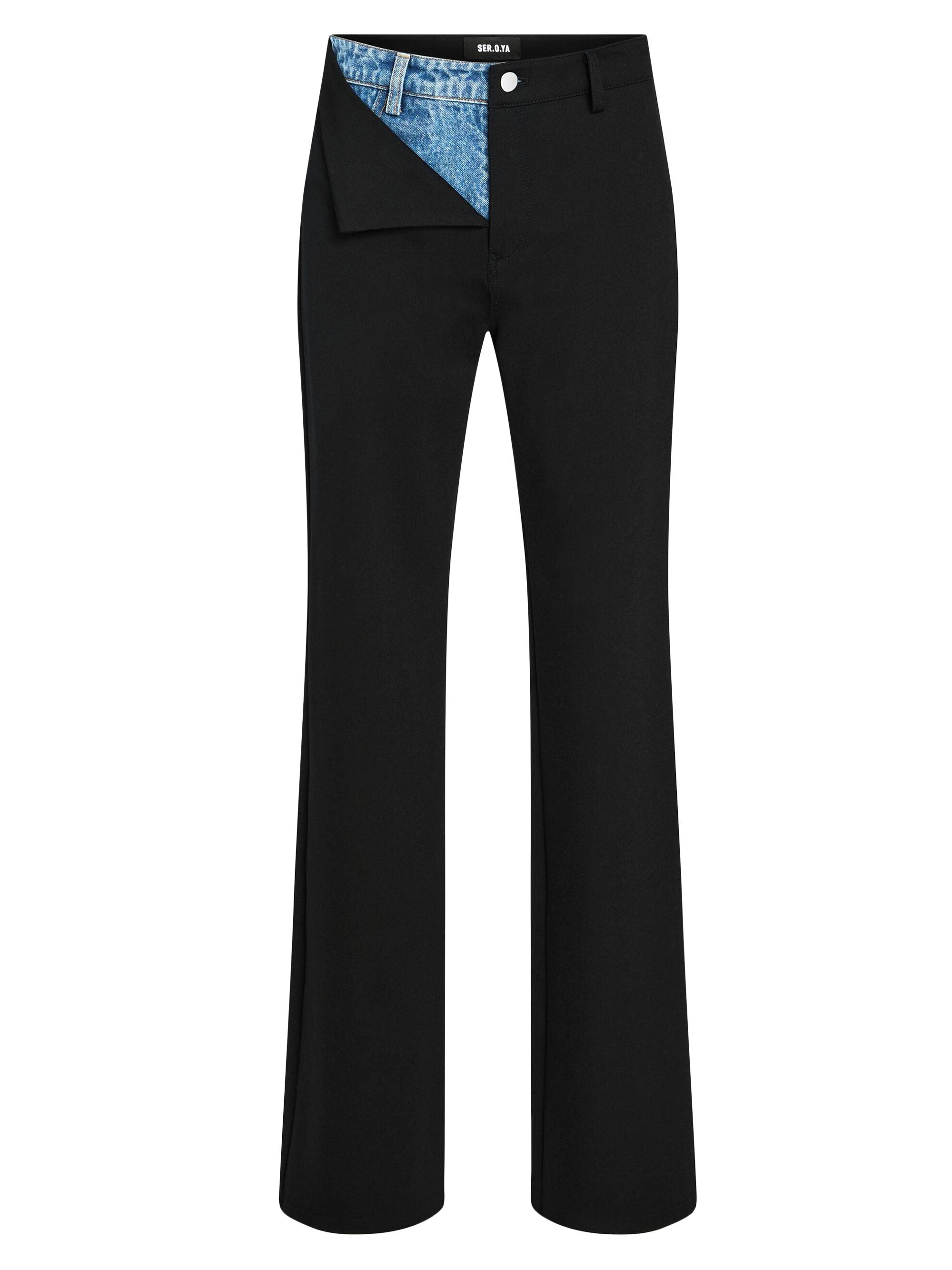 Ser.o.ya Women's Natalie Pants - Black Denim