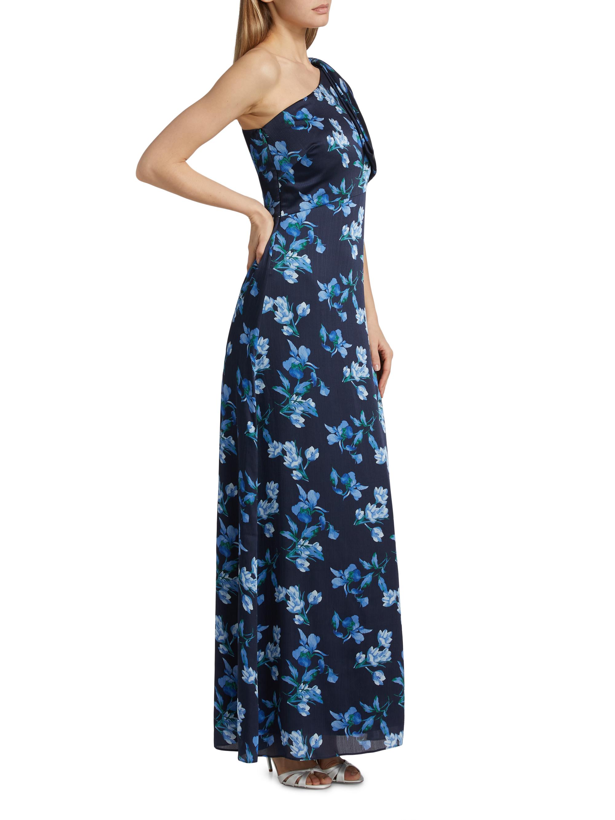 Sachin & Babi Chelsea Gown - Poseidon Venetian Petal - Size 0
