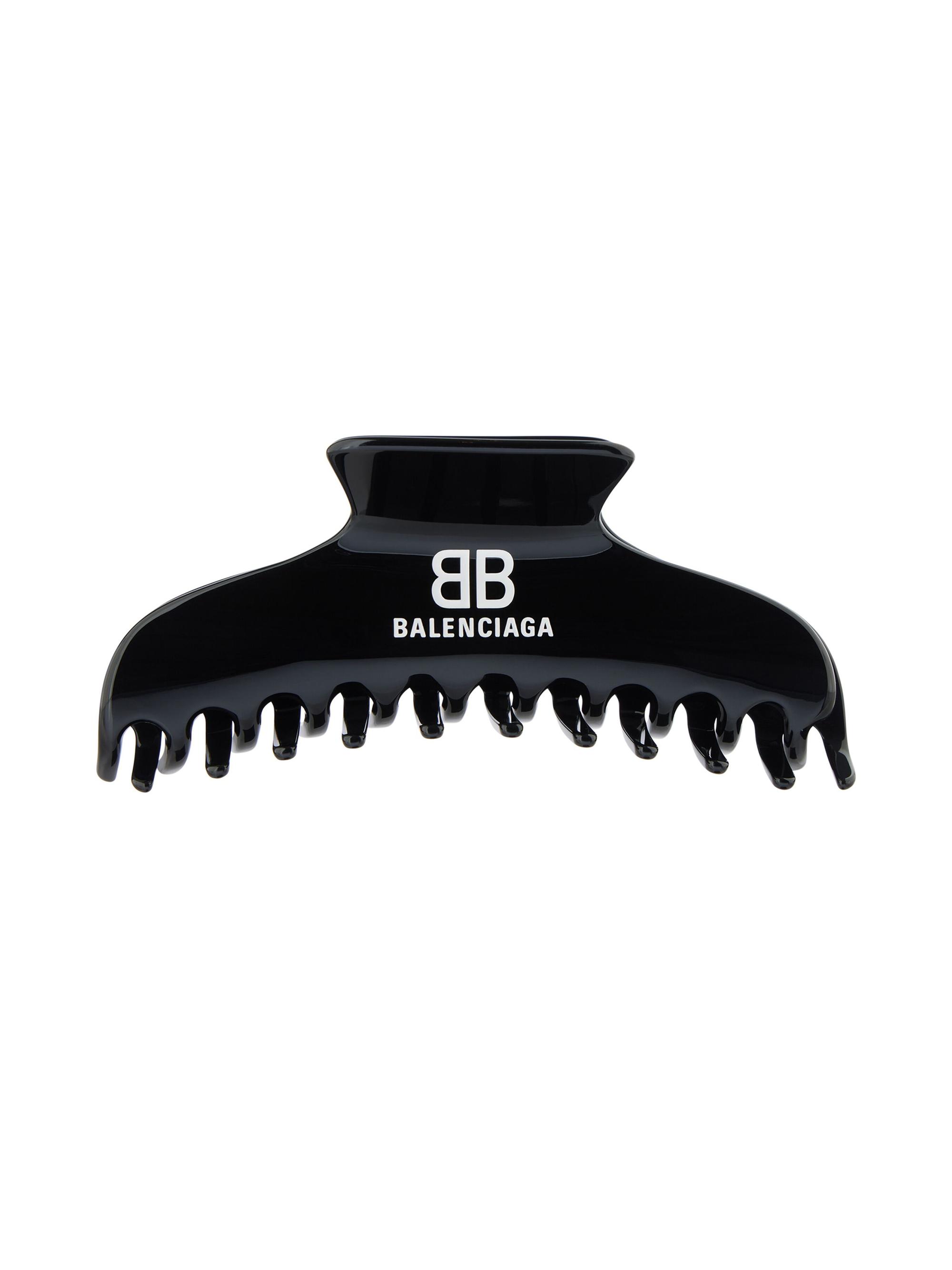 Balenciaga Women's Holli Hair Grip - Black White
