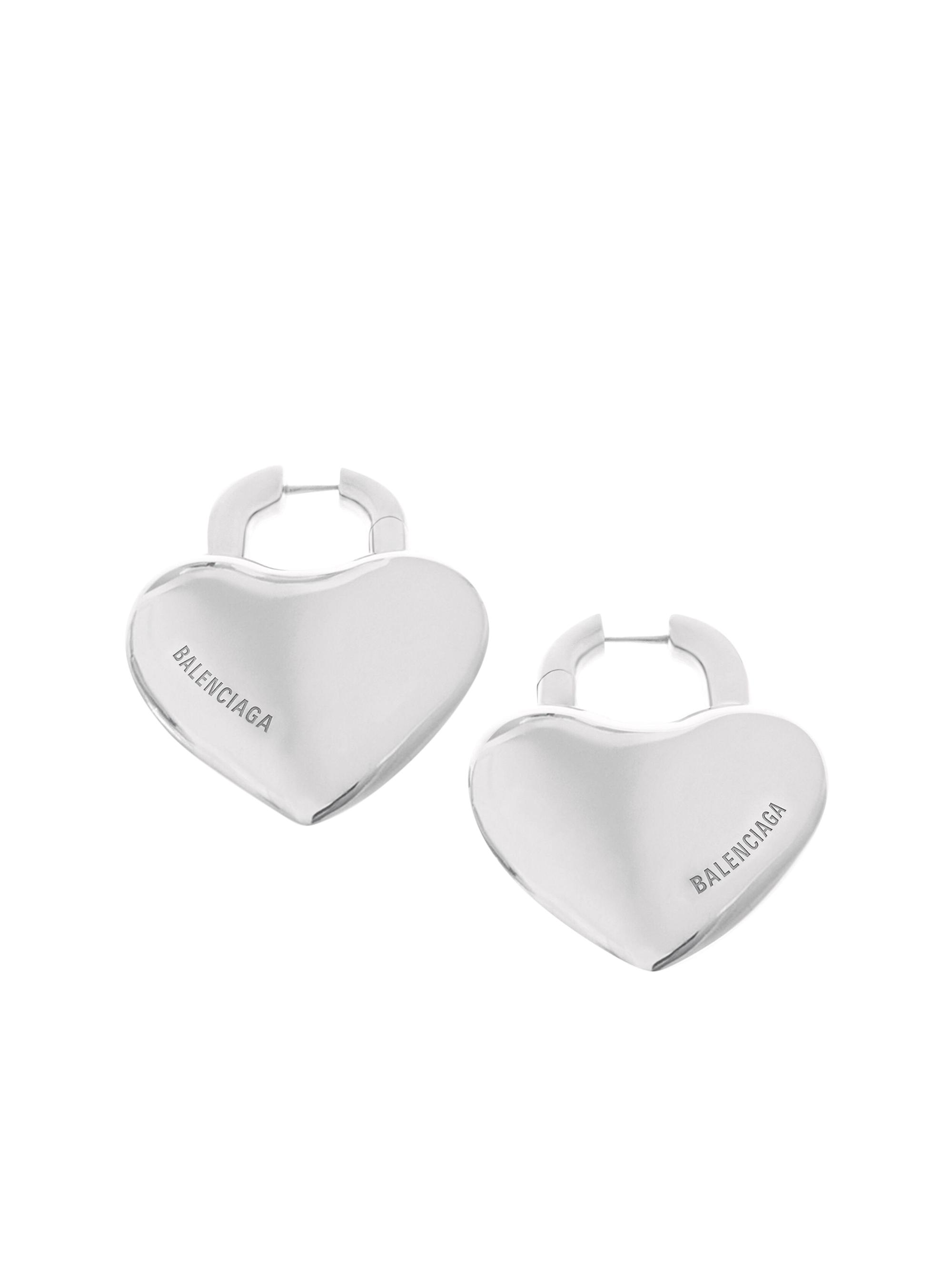 Balenciaga Women's Minnie  Earrings - Silver