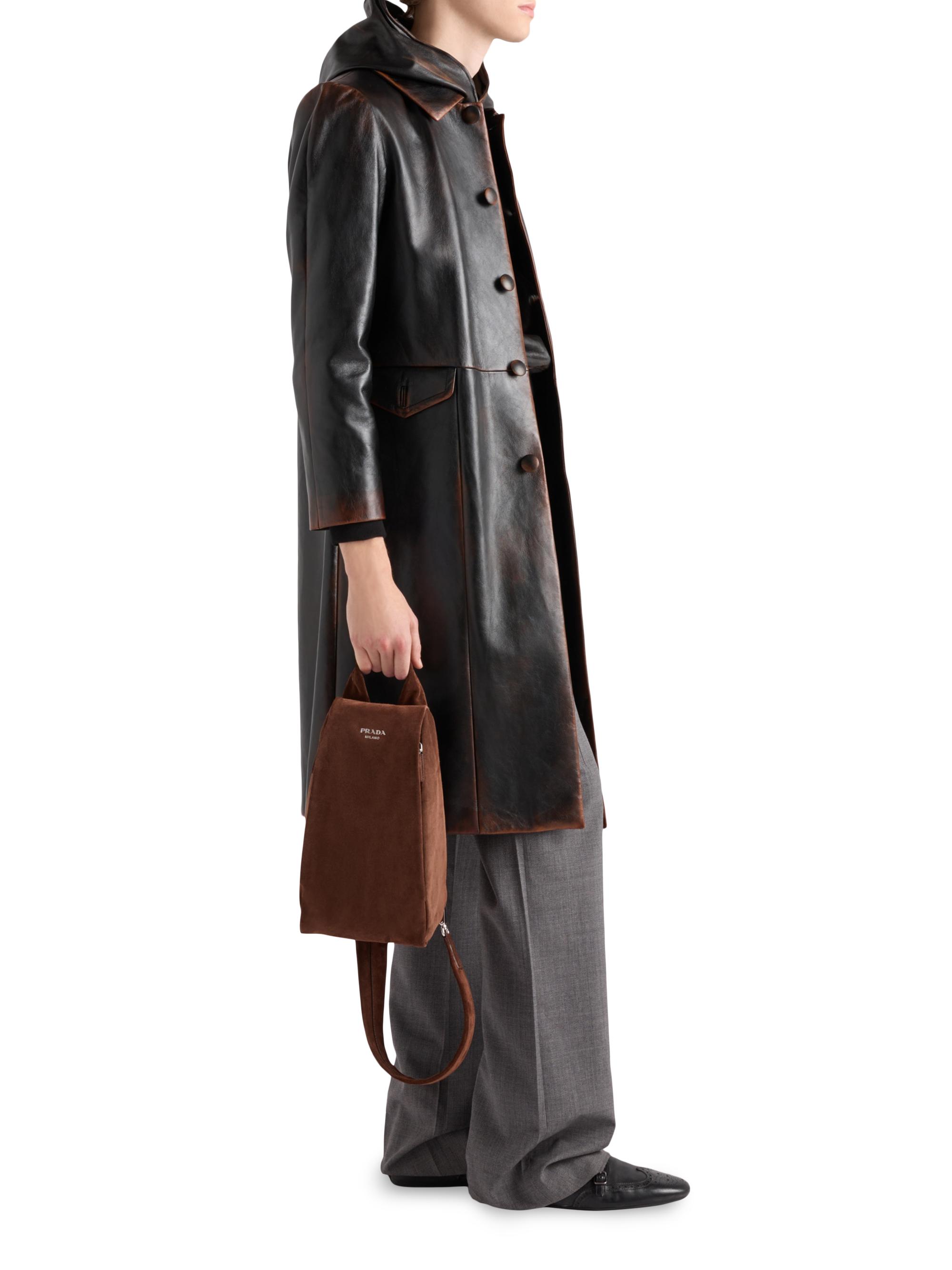 バッグ 80~90S PRADA vintage suede backpack Prada Suede Backpack | Saks Fifth Avenue