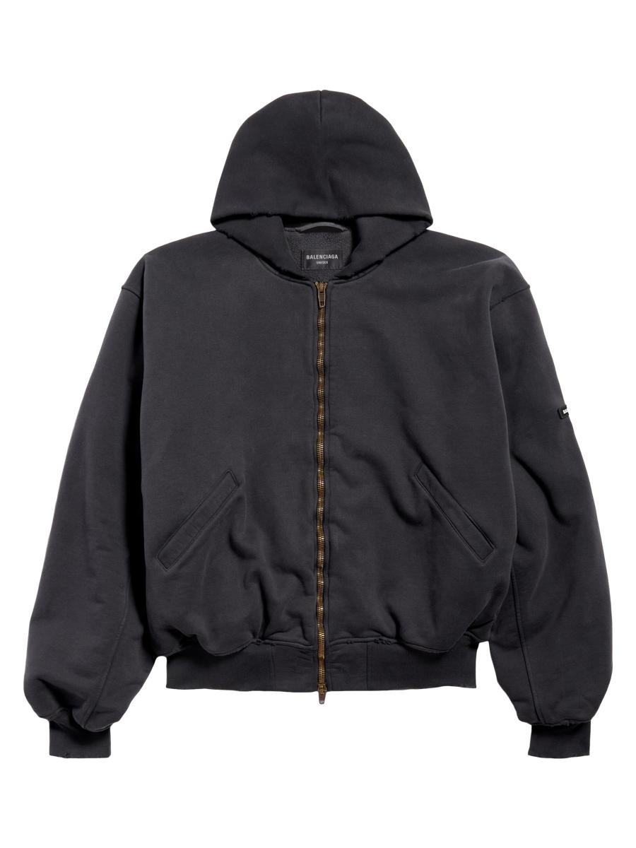 Balenciaga Bomber Hoodie | Saks Fifth Avenue