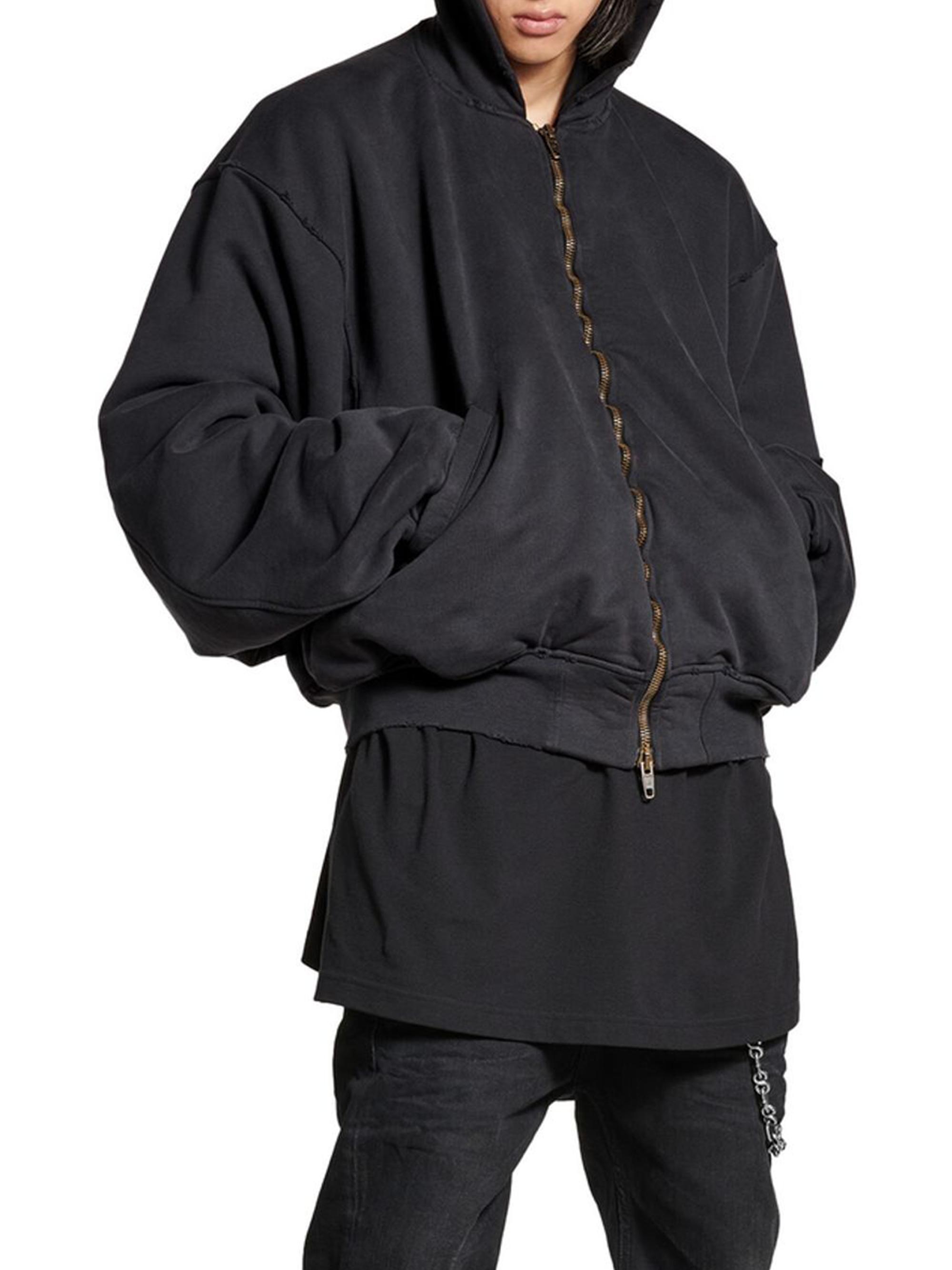 Balenciaga Bomber Hoodie | Saks Fifth Avenue