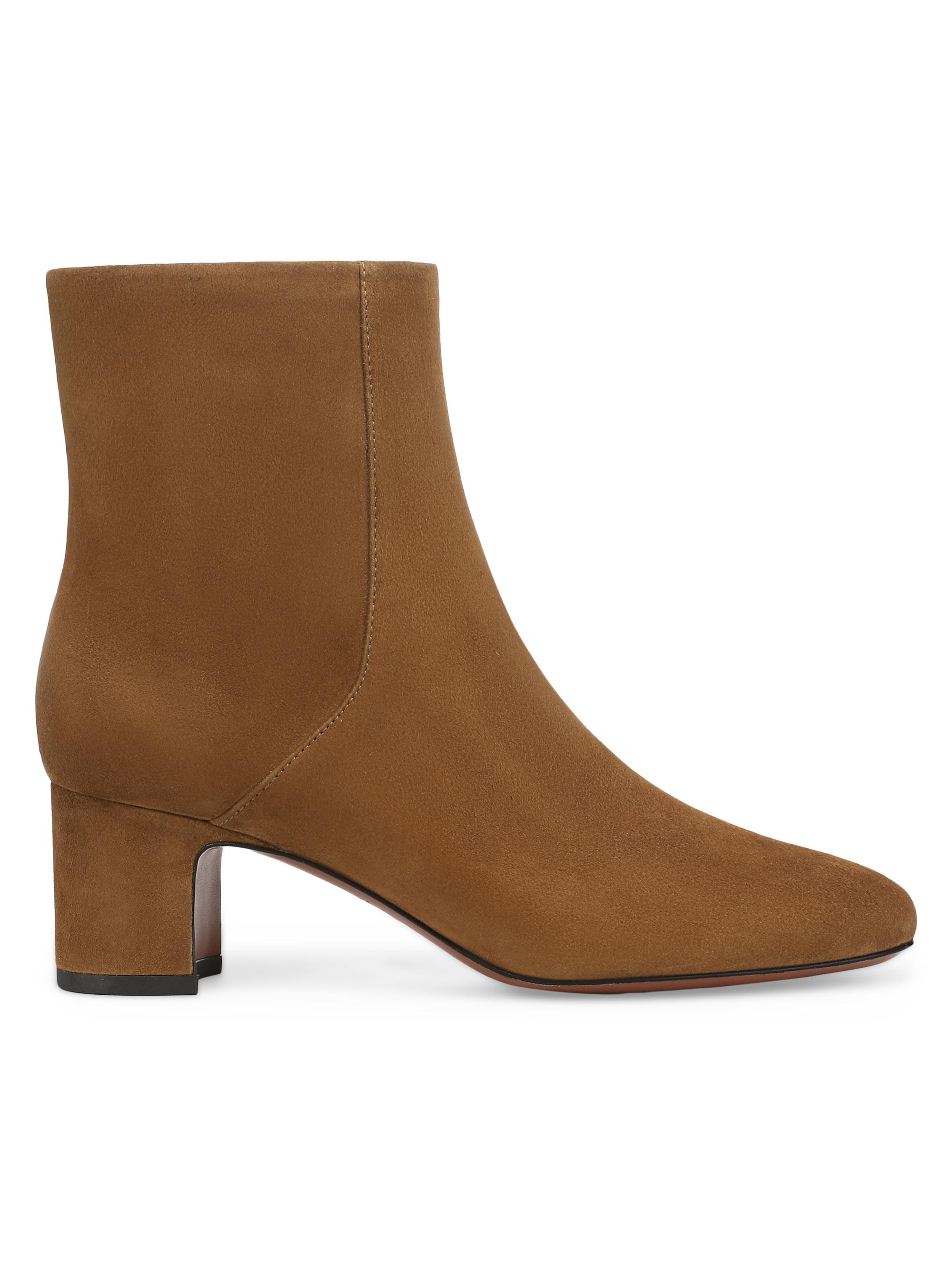 Vince Women's Kellan 55MM Suede Ankle Boots - Elmwood