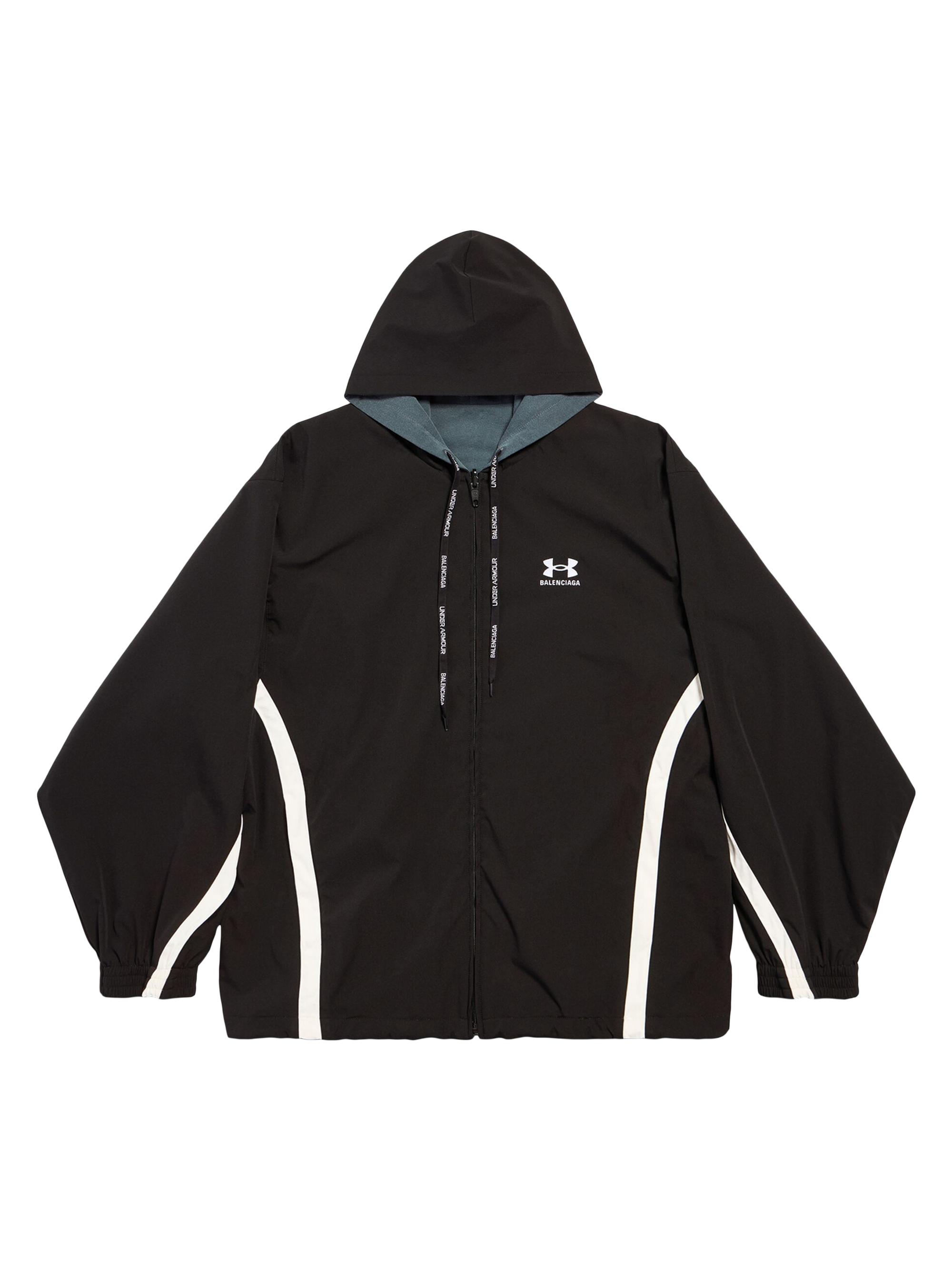 Balenciaga Men's Under Armour Reversible Tracksuit Jacket - Black