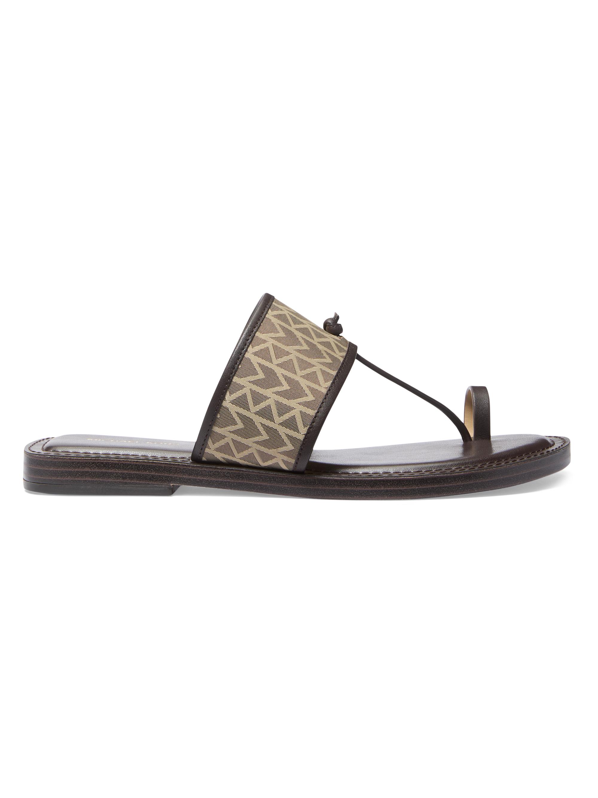 新品箱付♡TODAYFUL♡Leather Slit Sandals♡BK♡38 Steve Madden Mariel Brown - Brown Leather Sandals - Slide Sandals