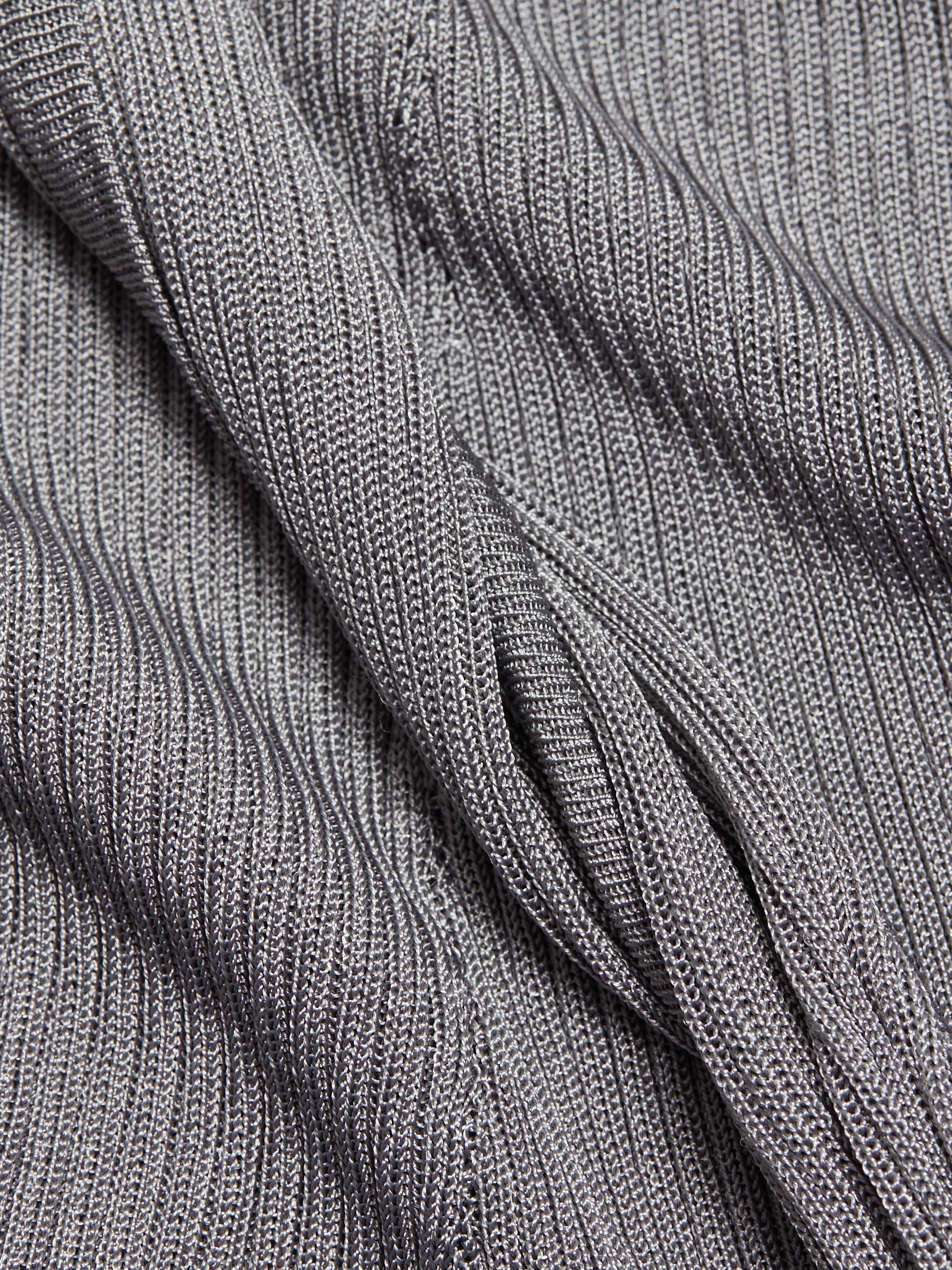 Helmut Lang Rib-Knit Twist-Back Tank | Saks Fifth Avenue