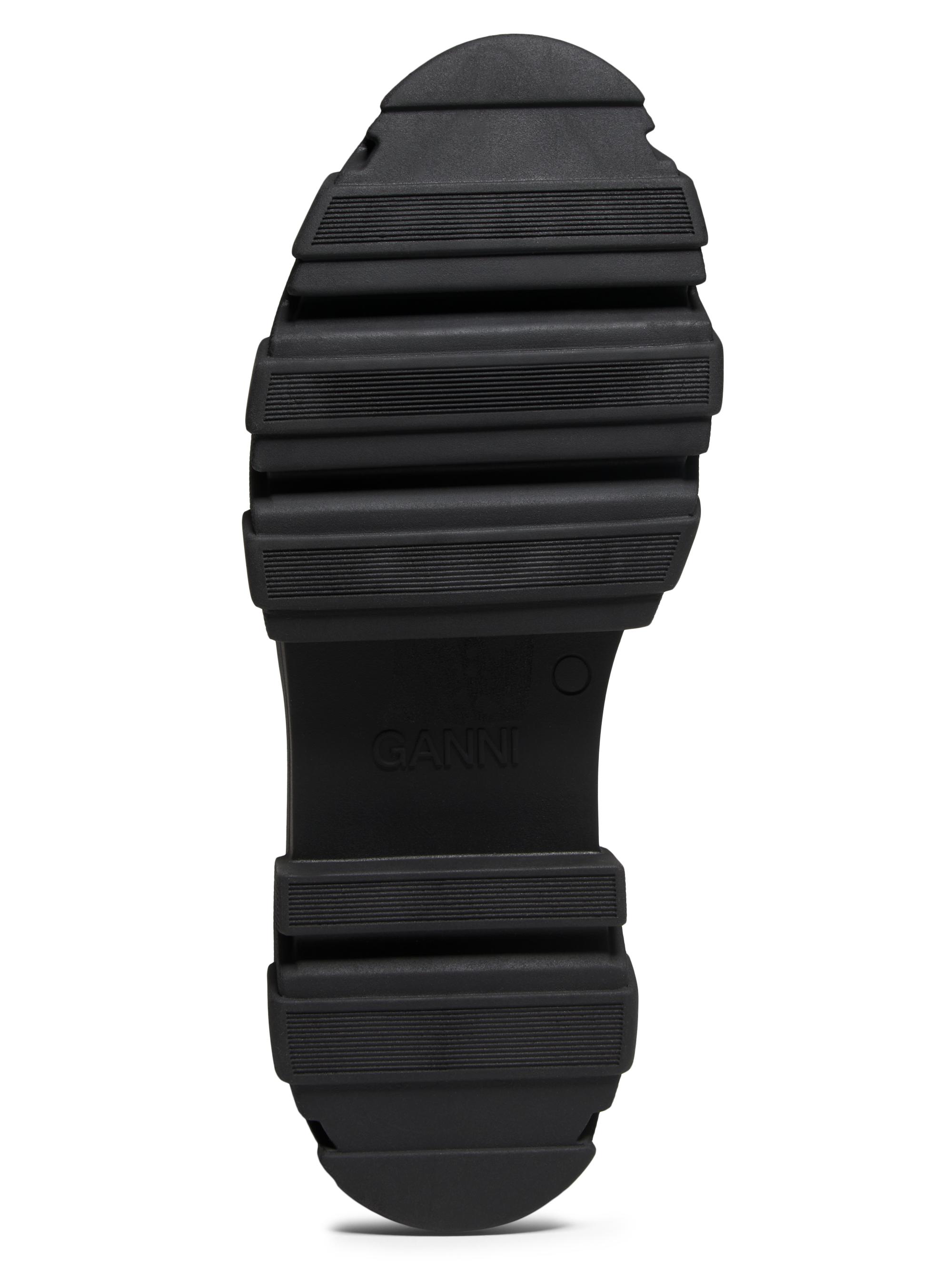 Ganni Logo Leather Chelsea Boots | Saks Fifth Avenue