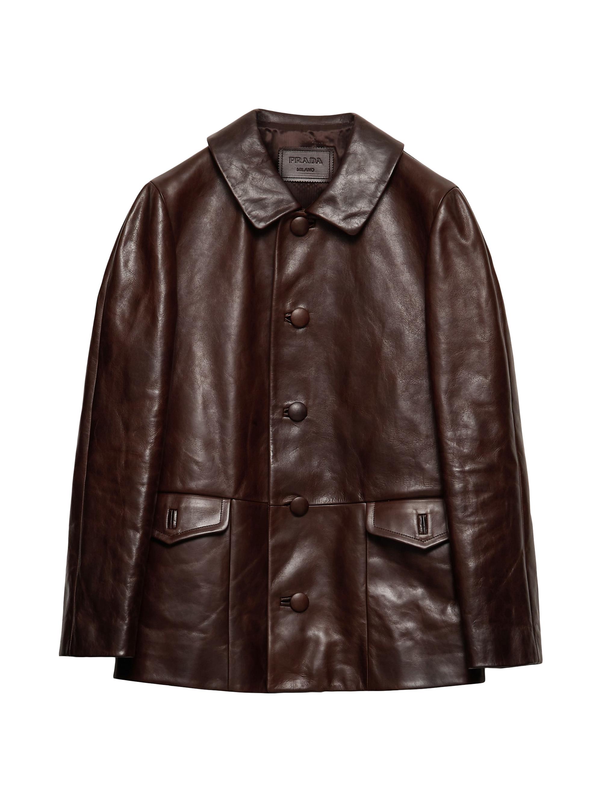 Prada Nappa Leather Jacket | Saks Fifth Avenue