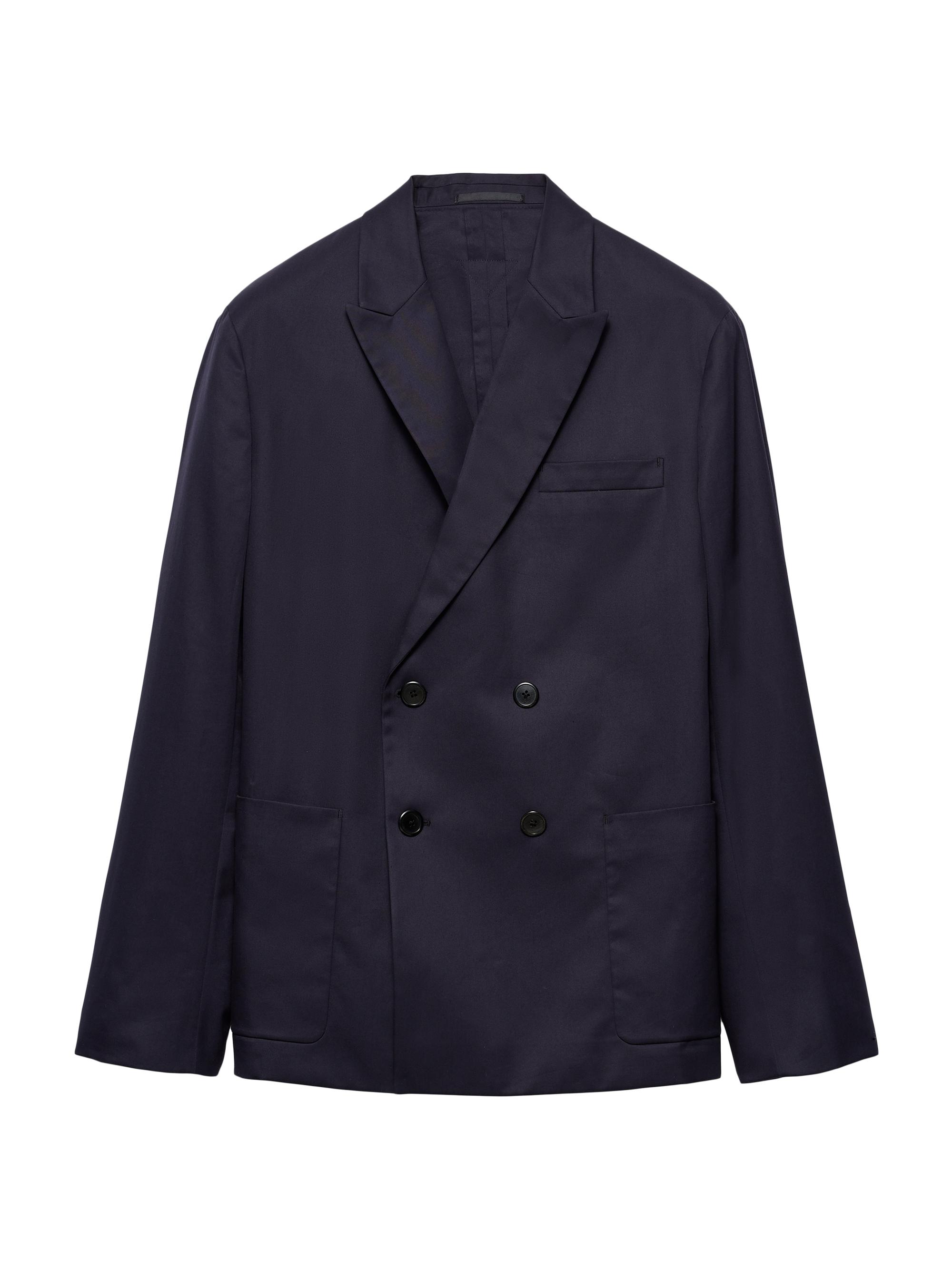 Prada Single-Breasted Technical Gabardine Jacket | Saks