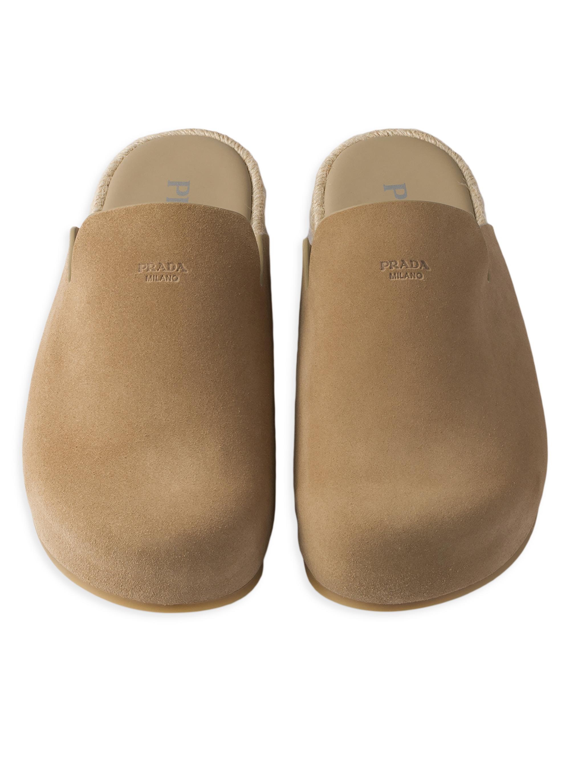 Prada Suede Mules | Saks Fifth Avenue