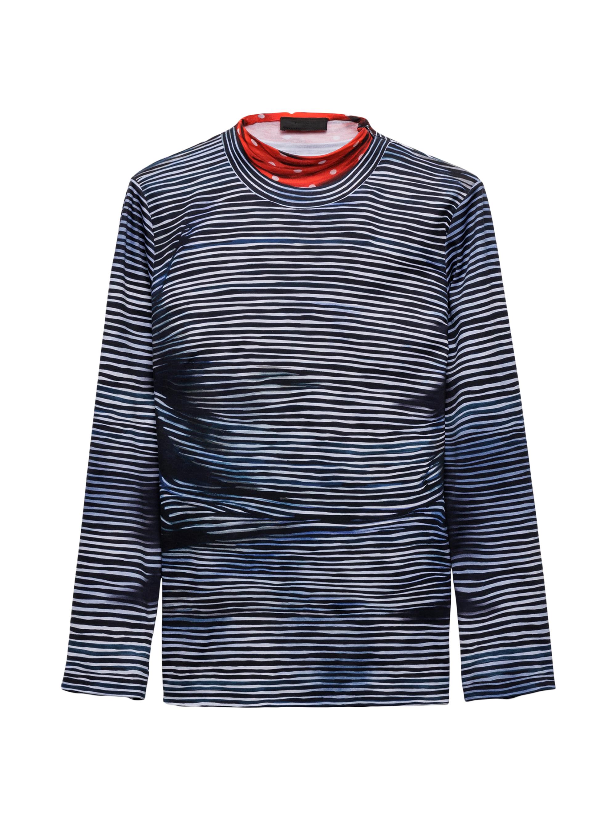 Prada Men's Cotton Turtleneck Sweater - Blue