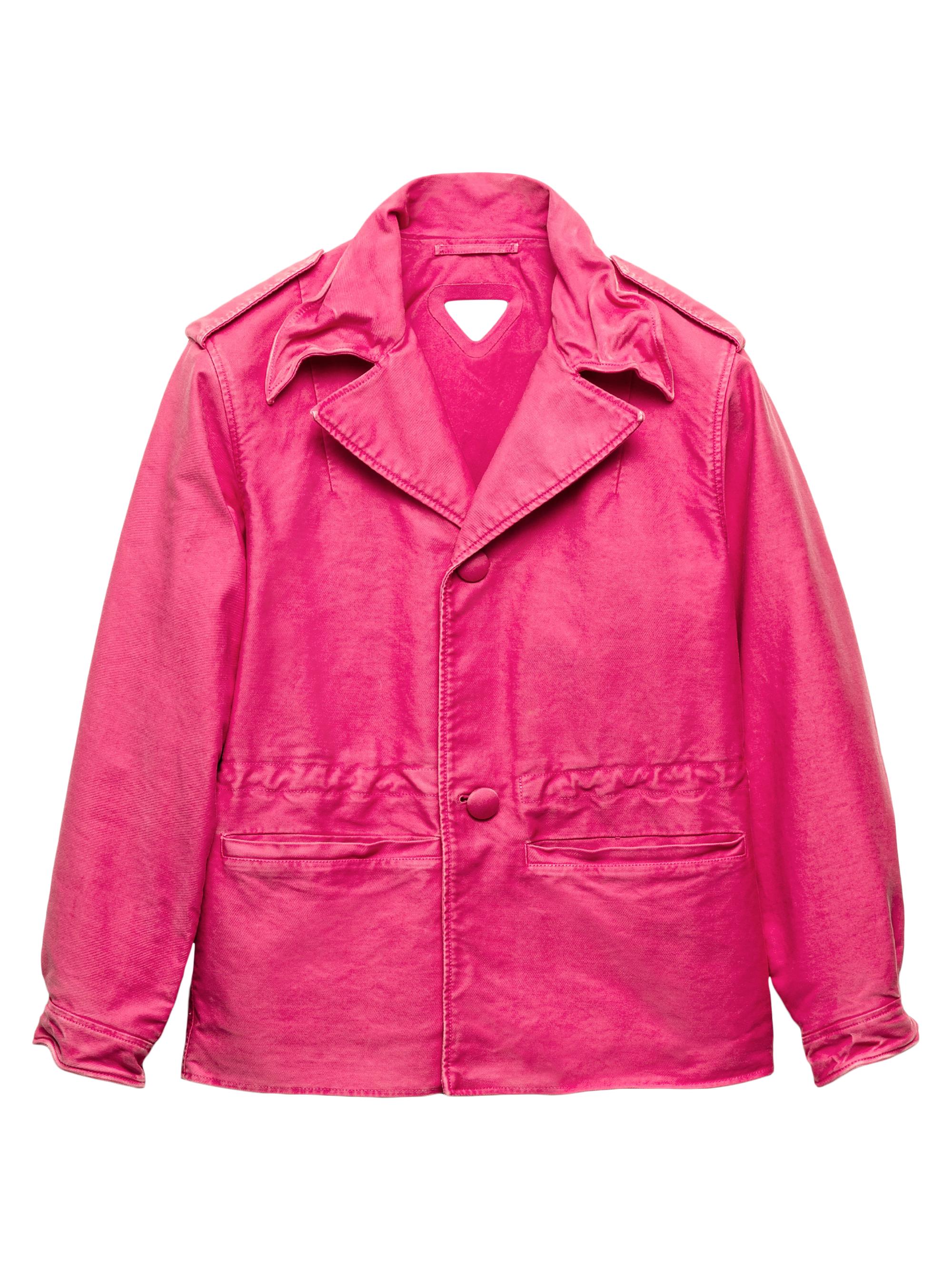 Prada Men's Cotton Blouson Jacket - Pink