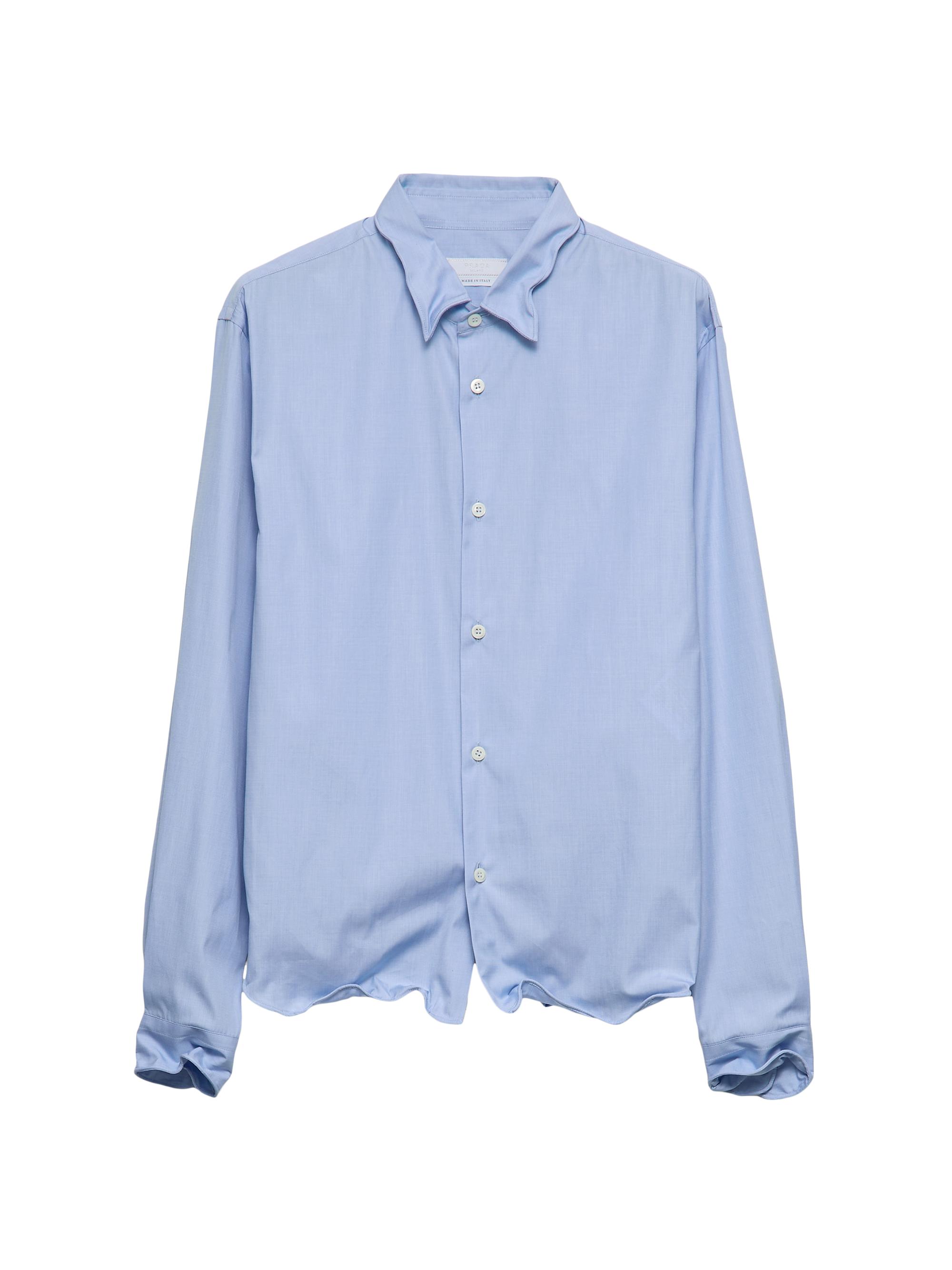 Prada Men's Cotton Shirt - Blue