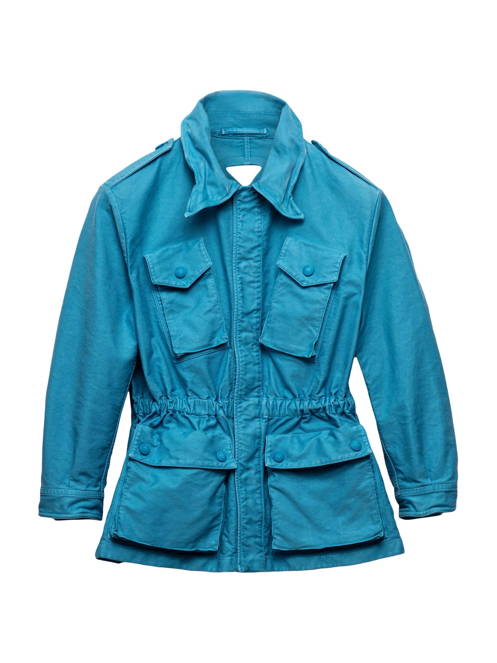 Prada Men's Cotton Safari Jacket - Blue