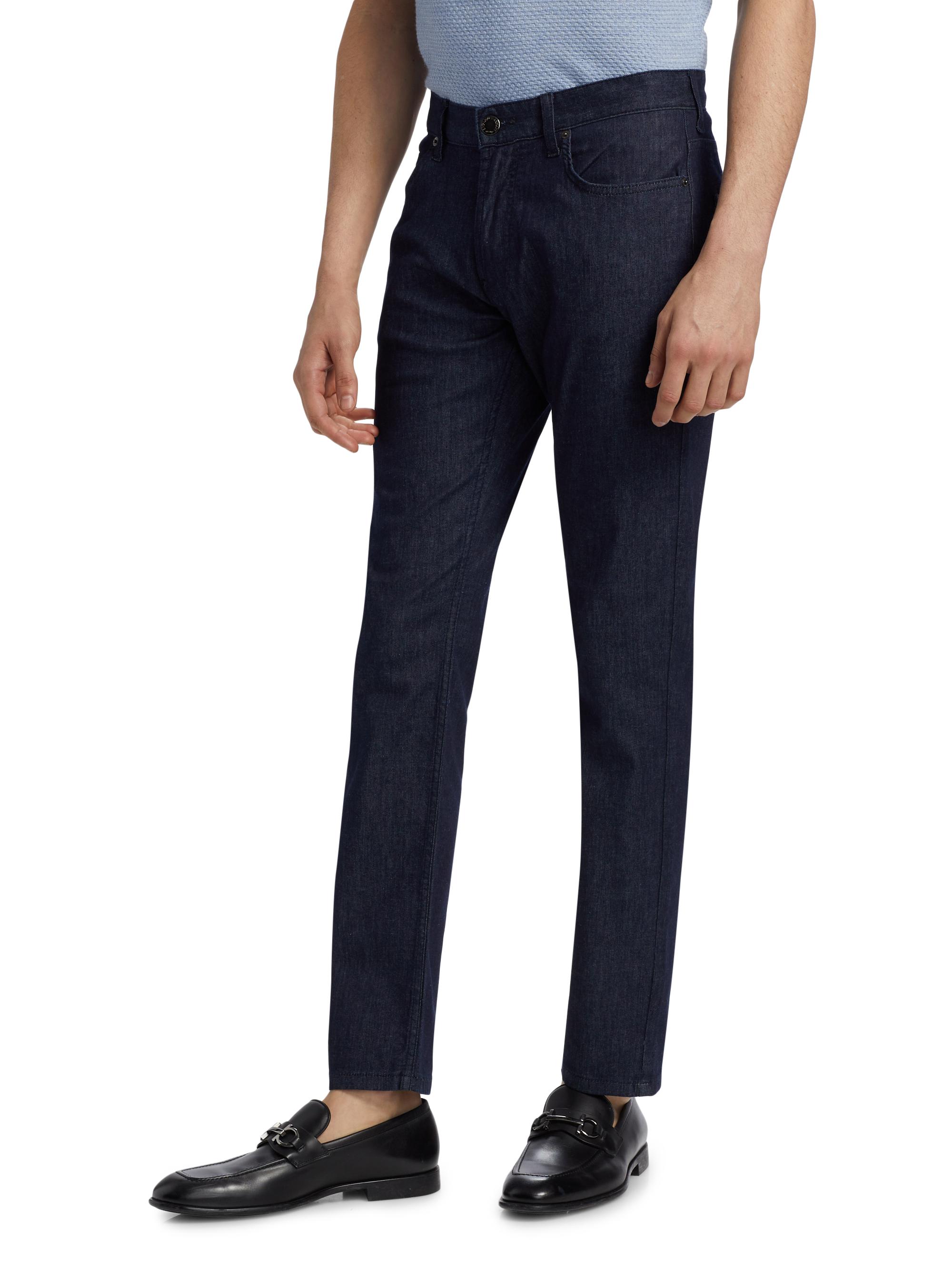 Emporio Armani Stretch Cotton Jeans | Saks Fifth Avenue