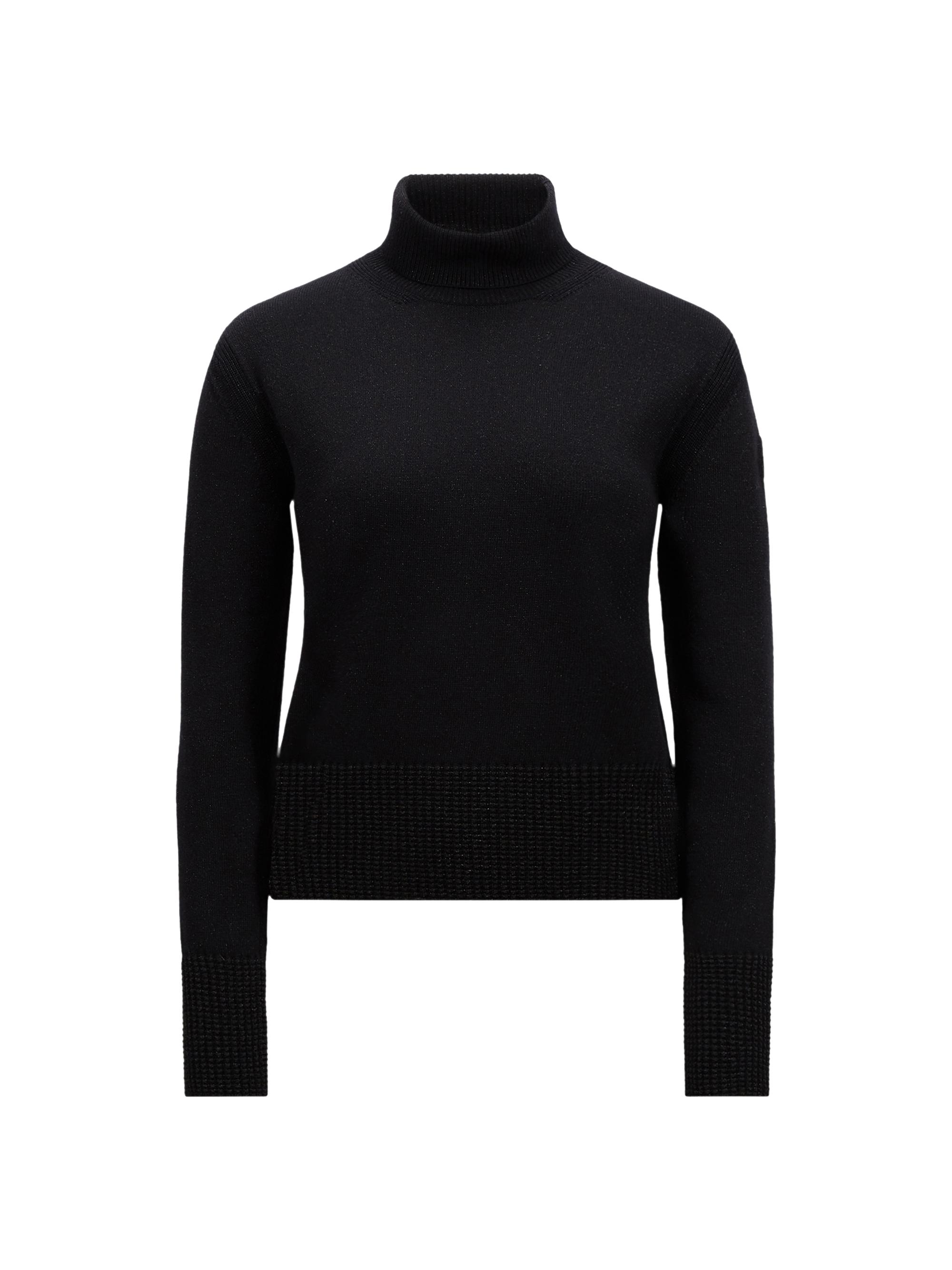 Moncler Women's High Neck Sweater - Black
