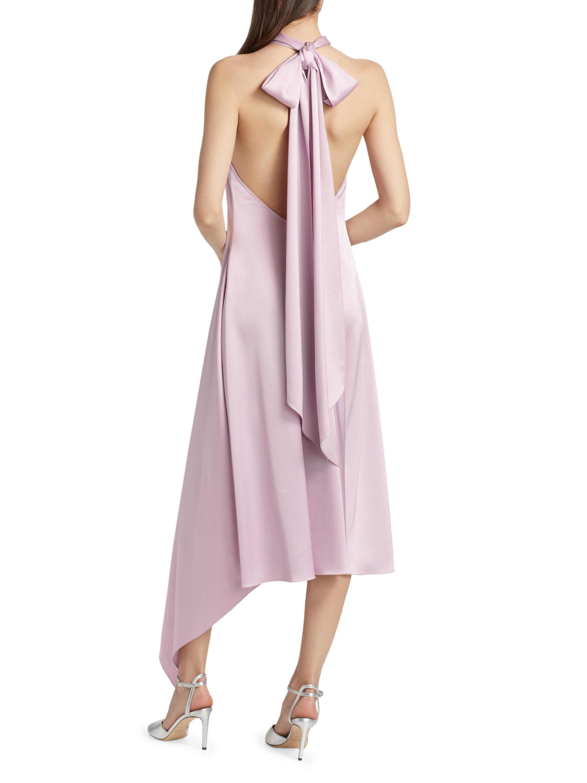 satin high neck midi dress Buy Anthropologie Yellow Milly Satin High-Neck Midi Dress from Next USA