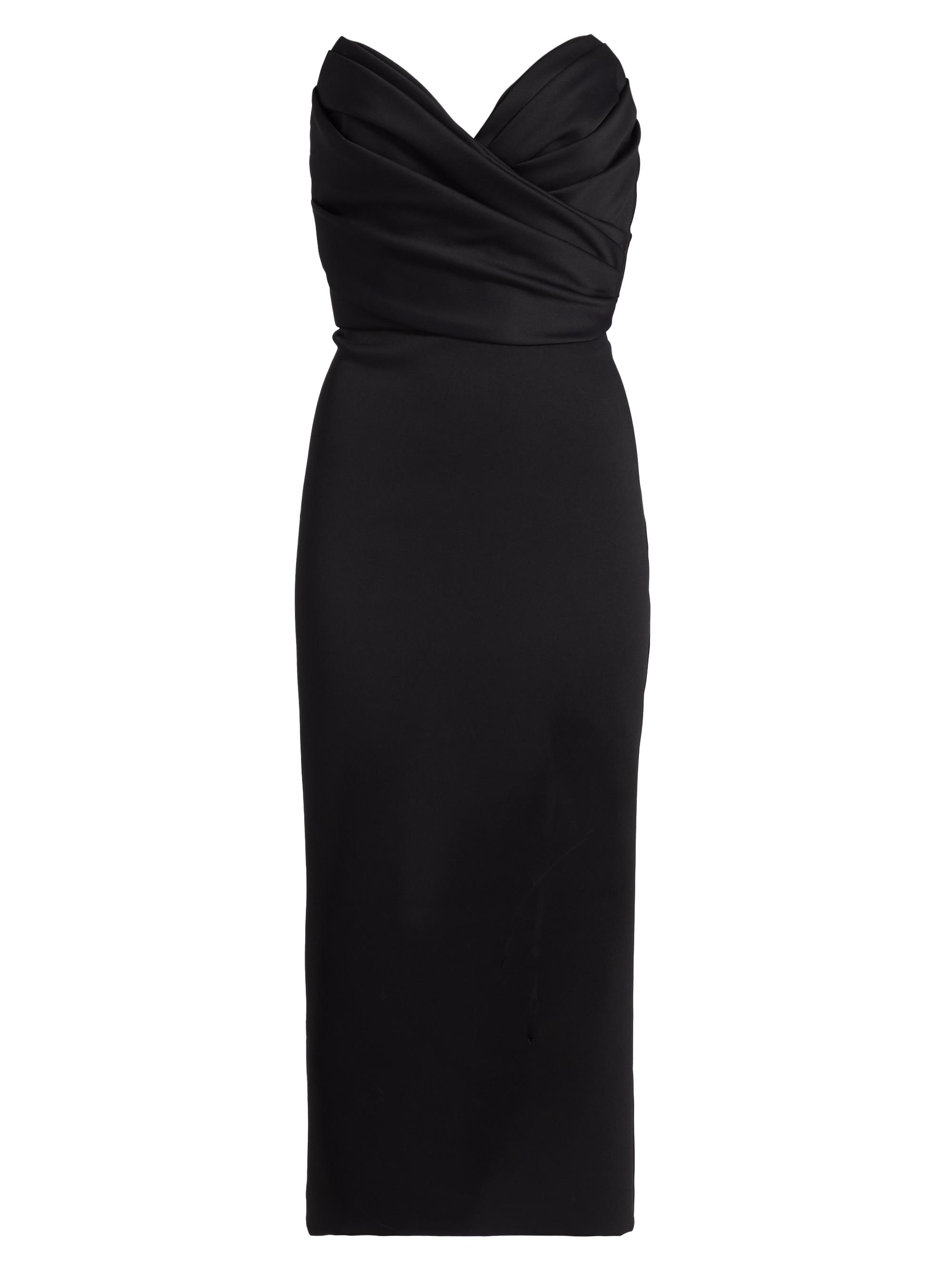 BCBGMAXAZRIA Velvet Bustier Strapless Dress | Saks Fifth Avenue