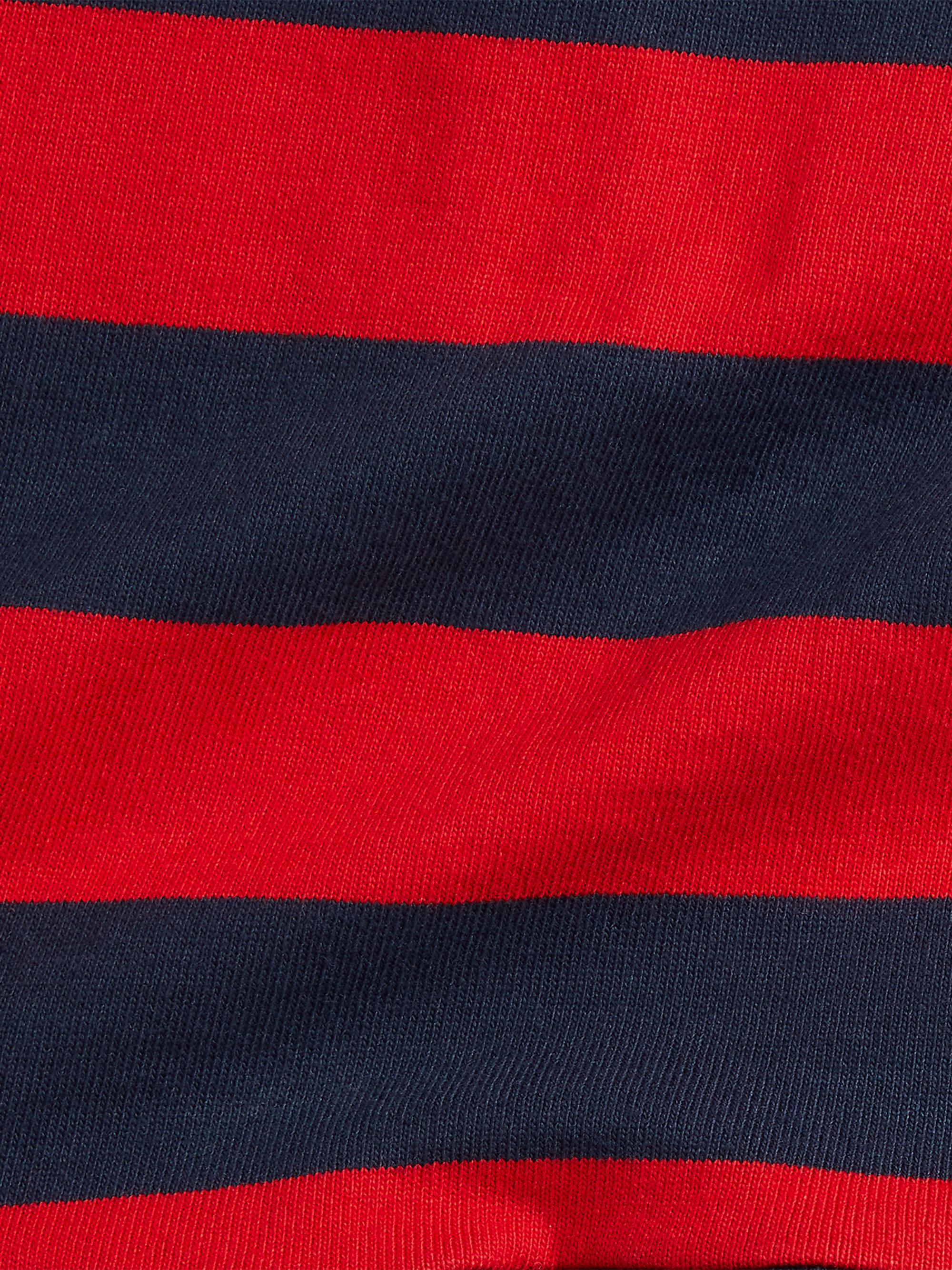 Baby Girl's New York Yankees™ Rugby-Striped Cotton Dress & Bloomers Set