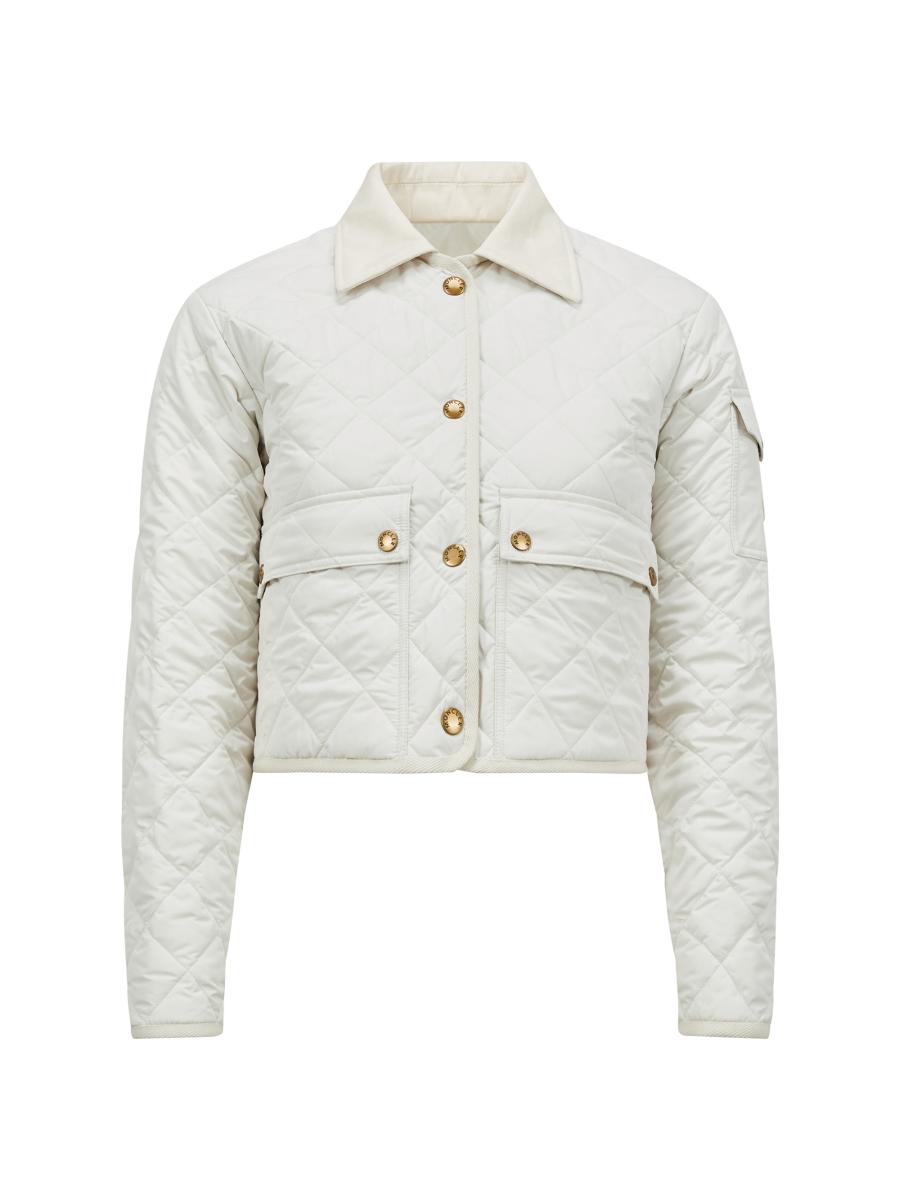 【関税＆送料込み】Moncler Quilts Moncler Chitre Diamond-Quilted Padded Shirt Jacket | Saks