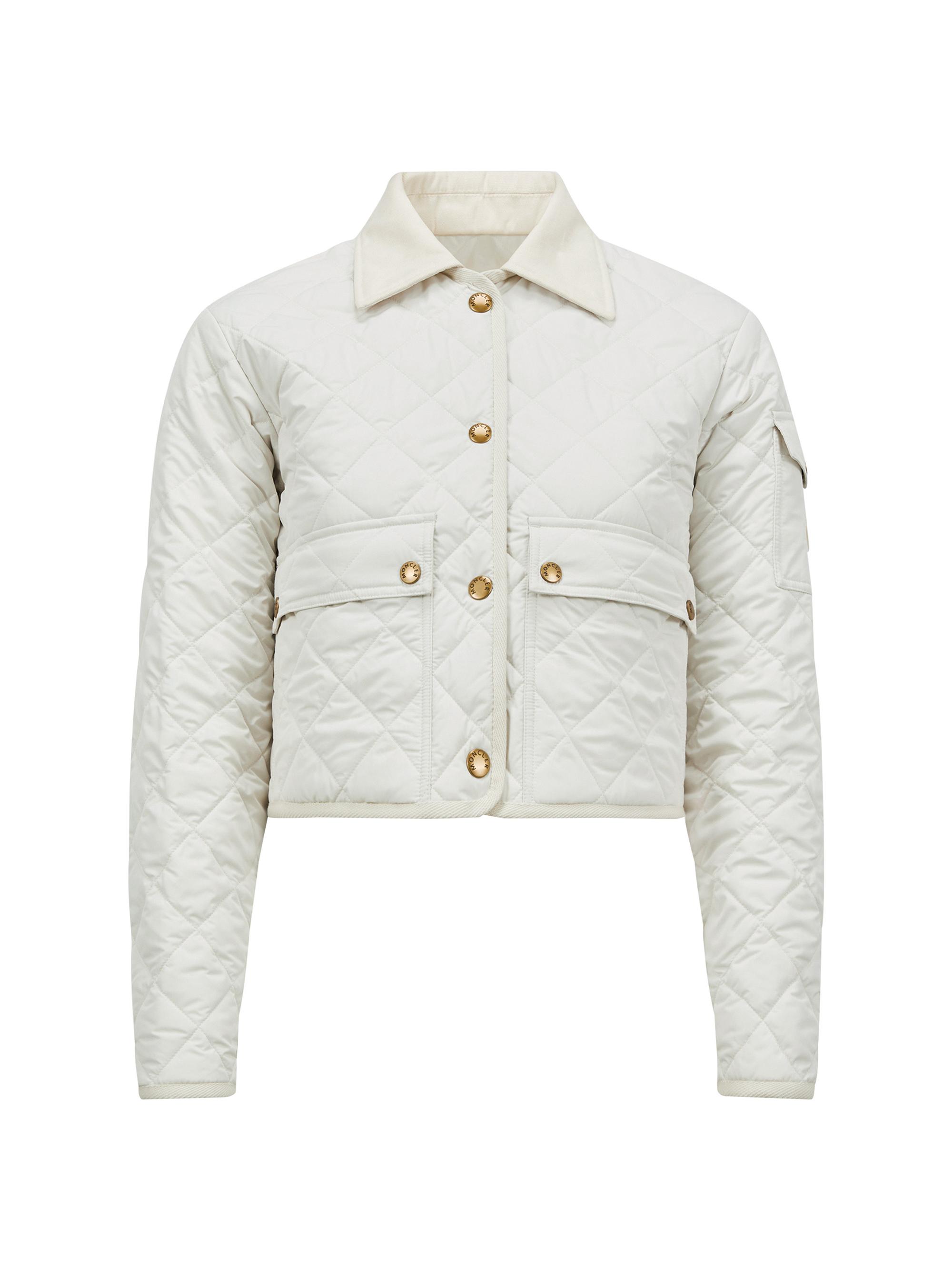 Moncler Chitre Diamond-Quilted Padded Shirt Jacket | Saks Fifth Avenue