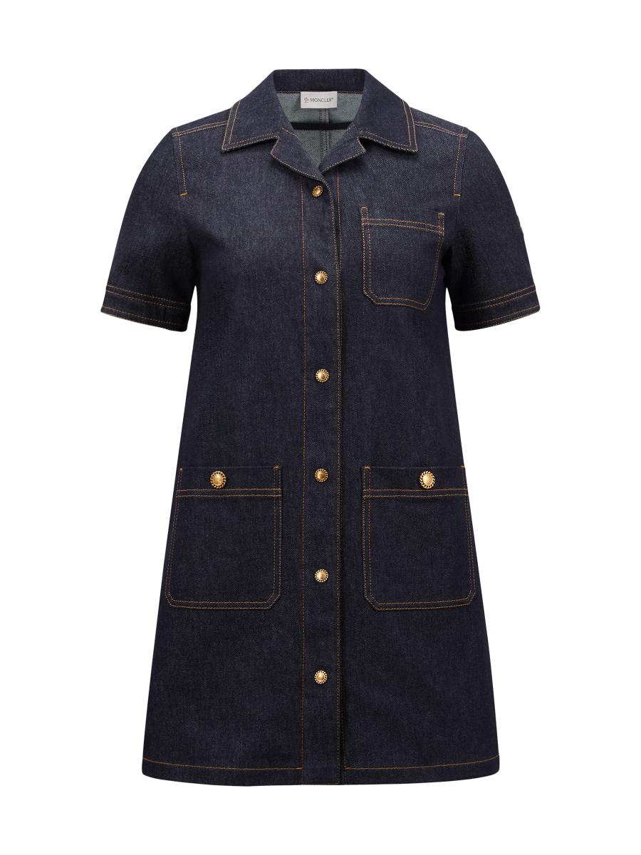 Moncler Dress in Denim | Saks Fifth Avenue
