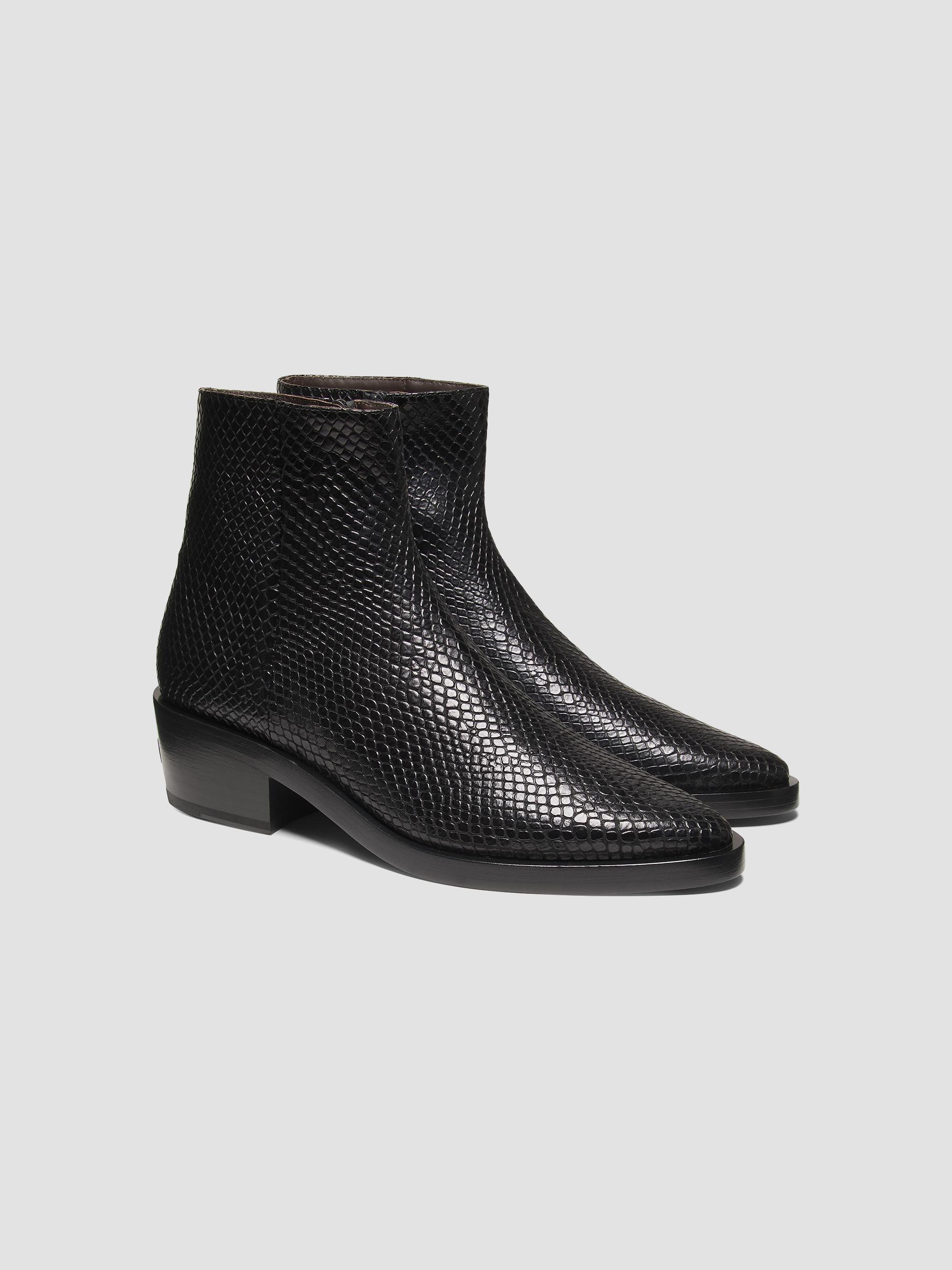Fear of God Santa Fe Snakeskin-Embossed Leather Ankle Boots | Saks