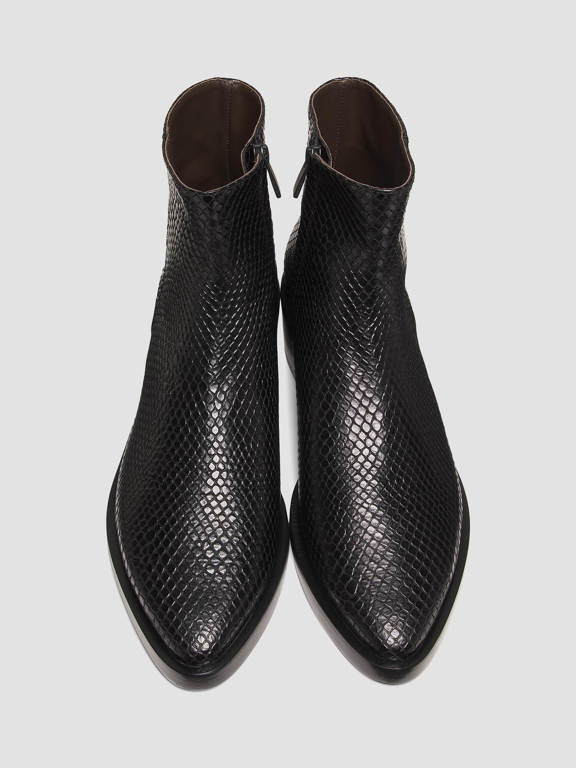 Fear of God Santa Fe Snakeskin-Embossed Leather Ankle Boots | Saks