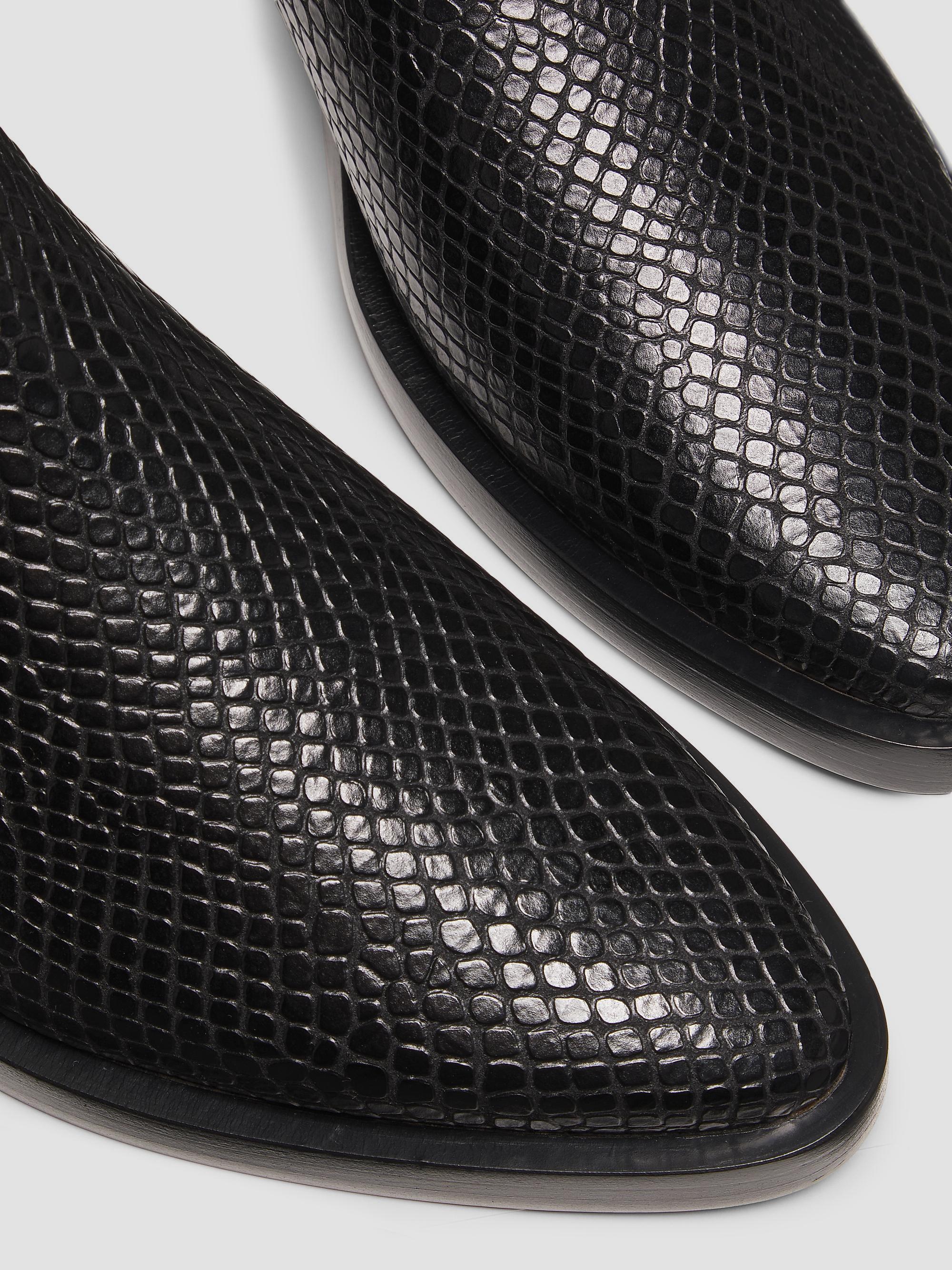 Fear of God Santa Fe Snakeskin-Embossed Leather Ankle Boots | Saks