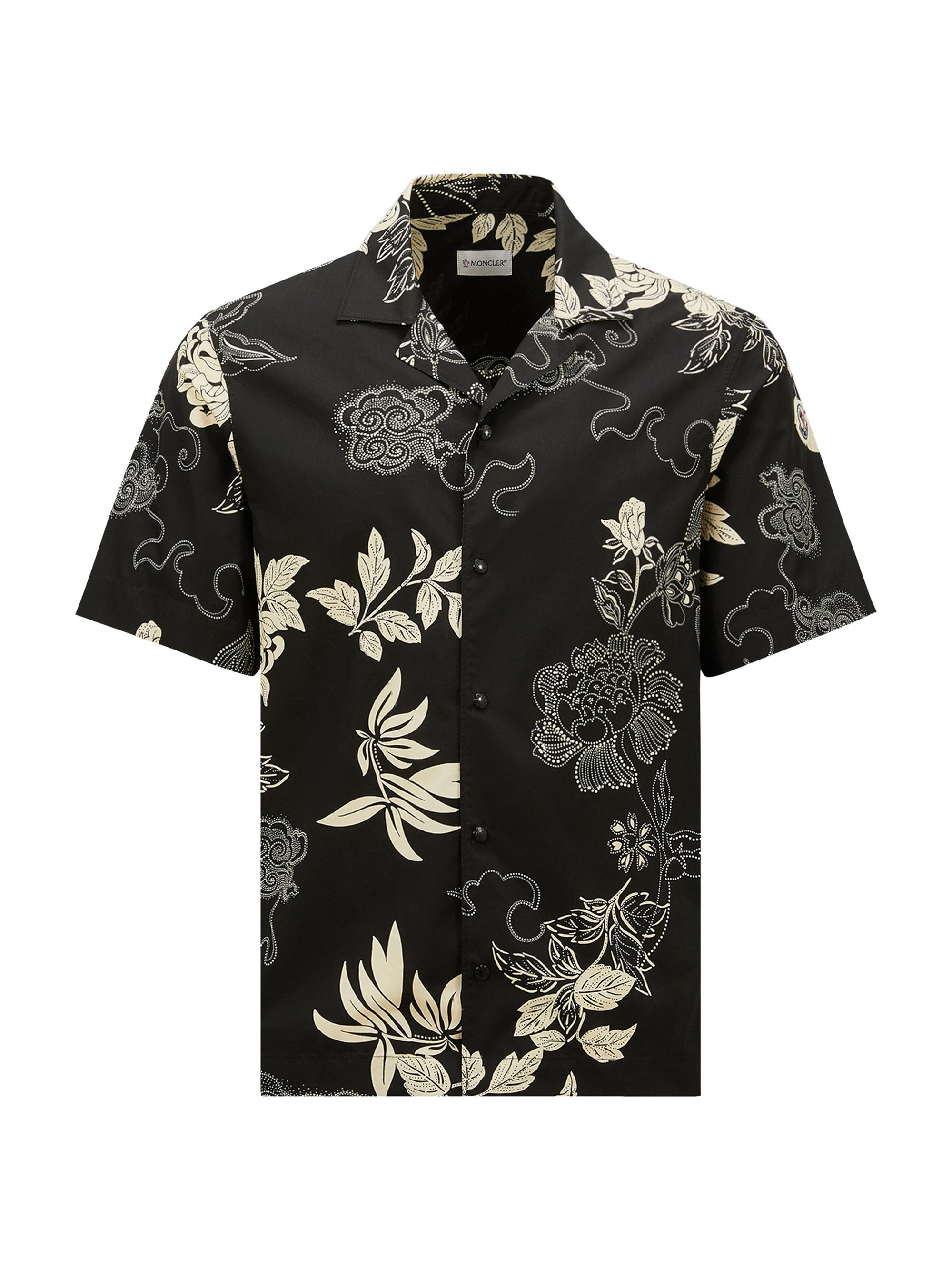 Moncler Men's Shirt in Cotton - Black