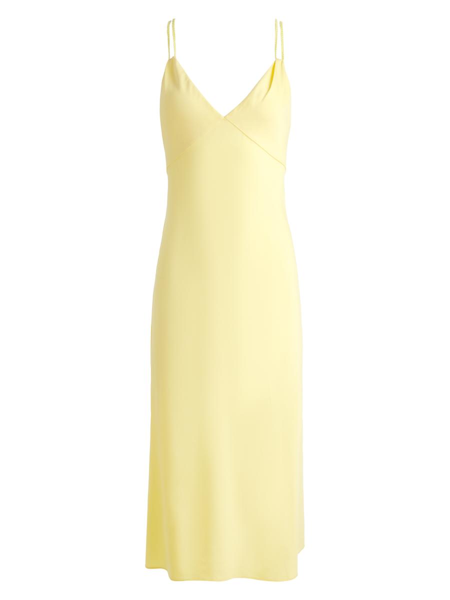 様々なシーンで!!大人の魅力 alice olivia KIRO スリップドレス Kiro Slip Dress In Mineral Blue | Alice + Olivia