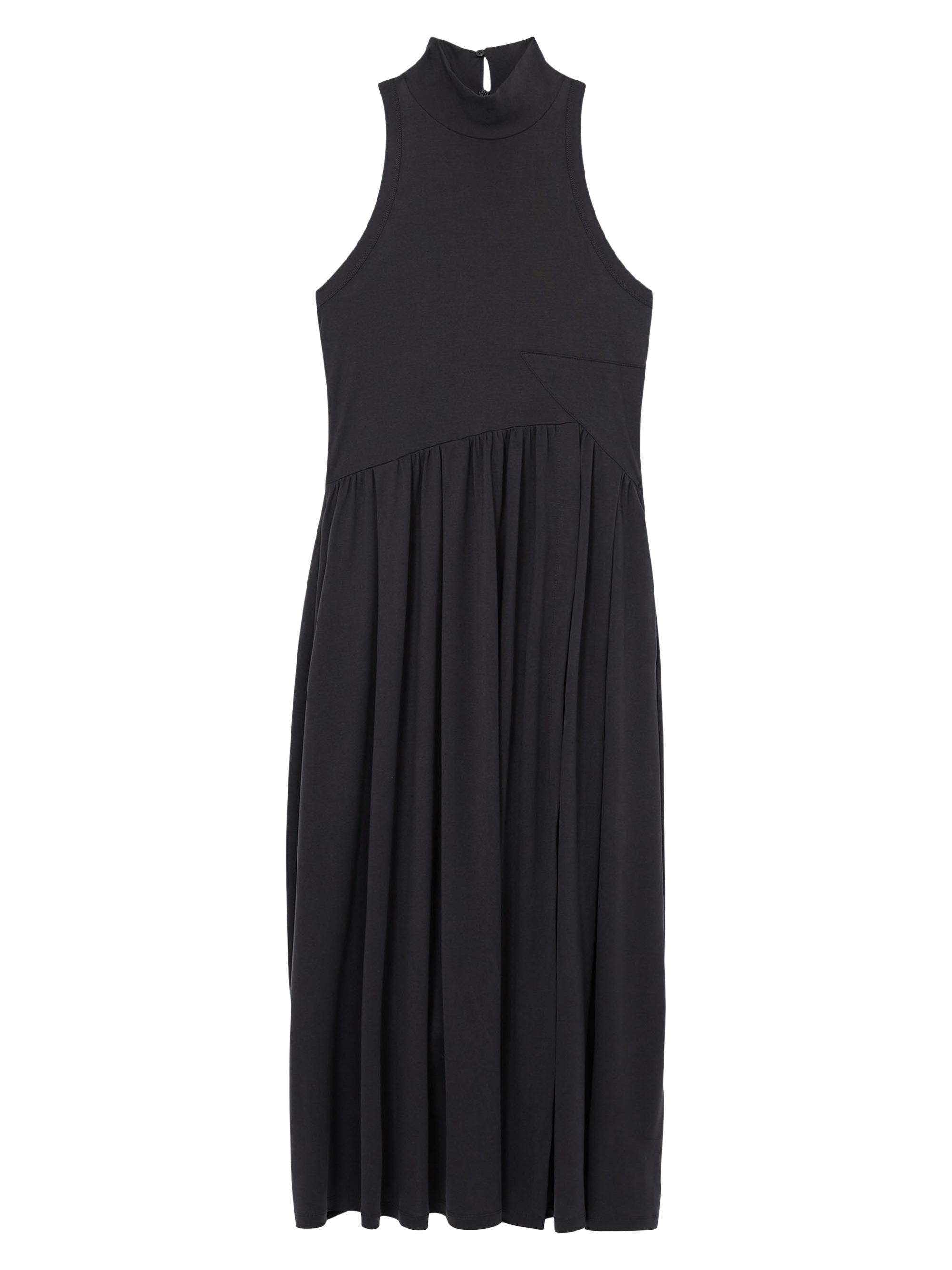 Reiss Niva Ruched Velvet Sleeveless Maxi Dress | Saks Fifth Avenue