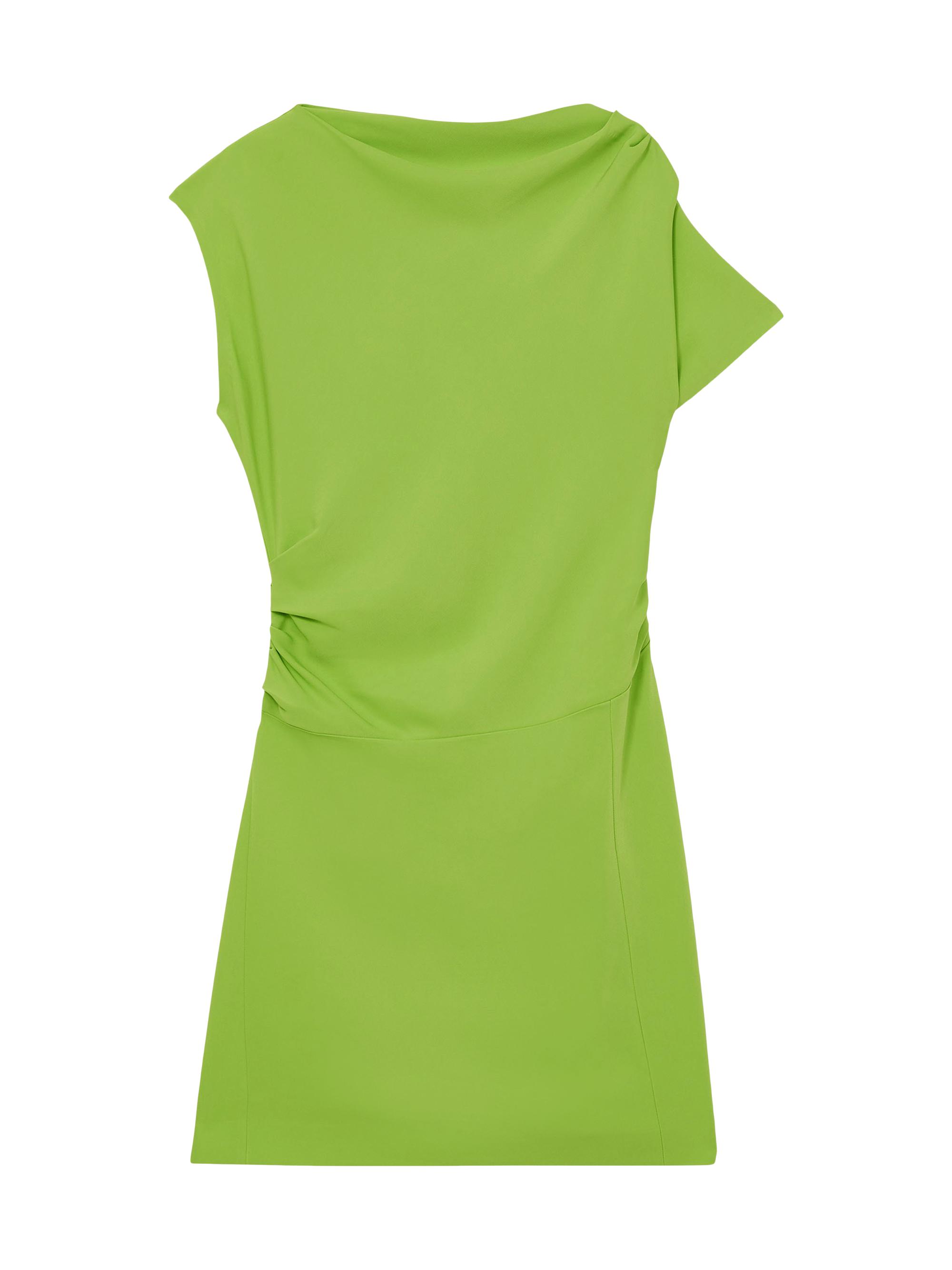 Reiss Women's Freya Asymmetrical Minidress - Green
