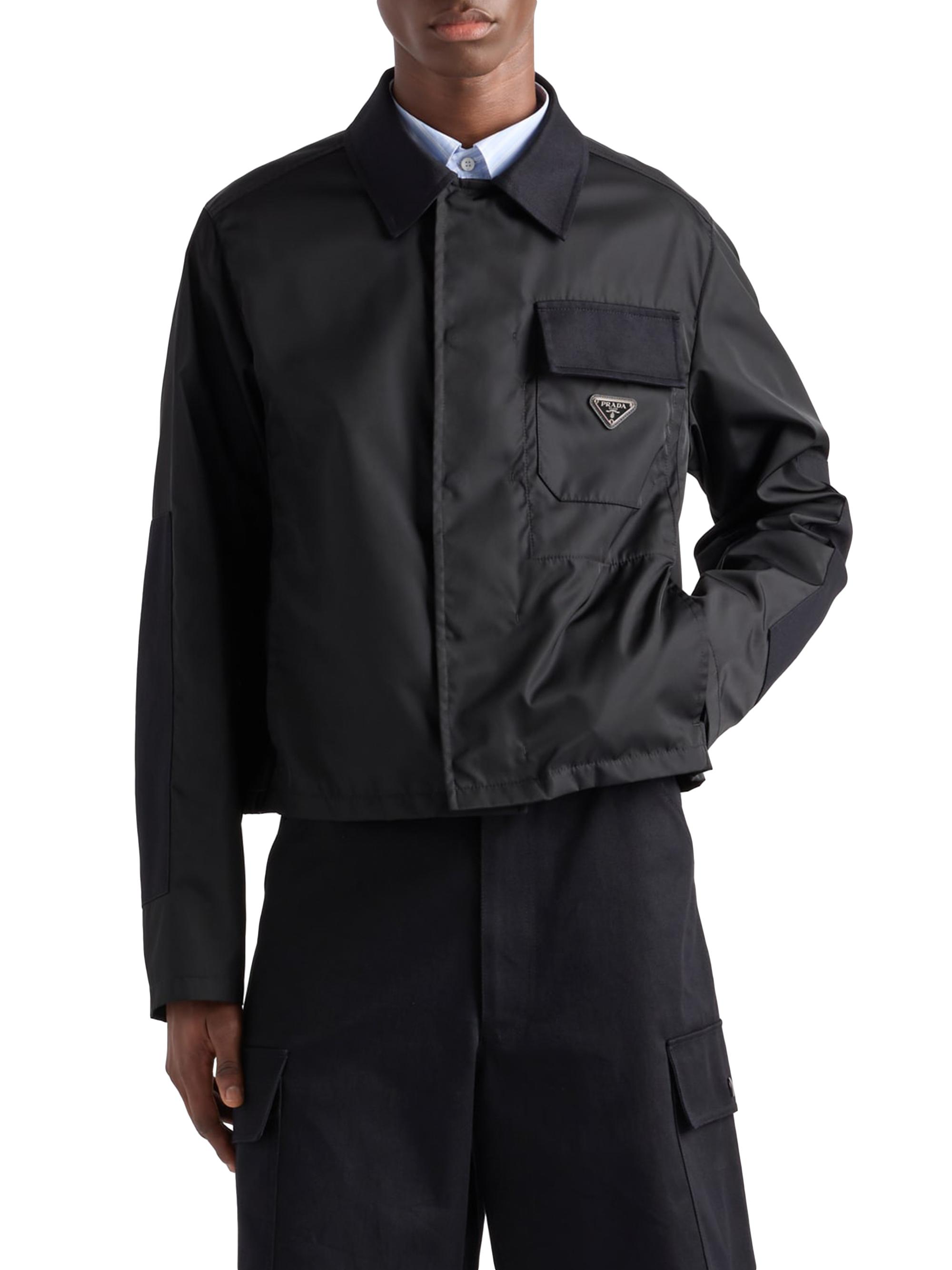 PRADA RE-NYLON ブラック テーラードジャケット M新品同様 Prada Re