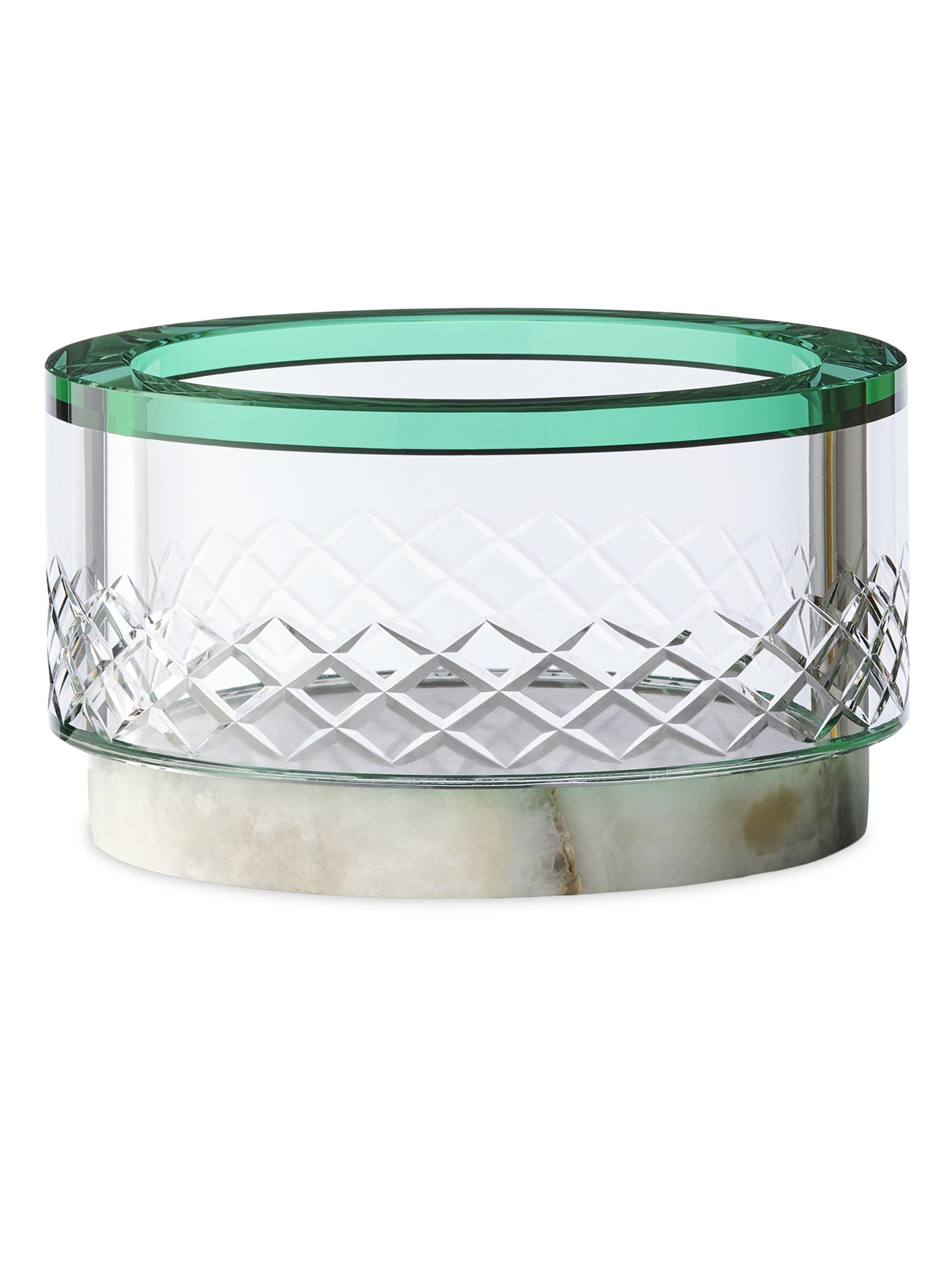 Reflections Copenhagen Amber Dusk Gallant Bowl - Green Clear