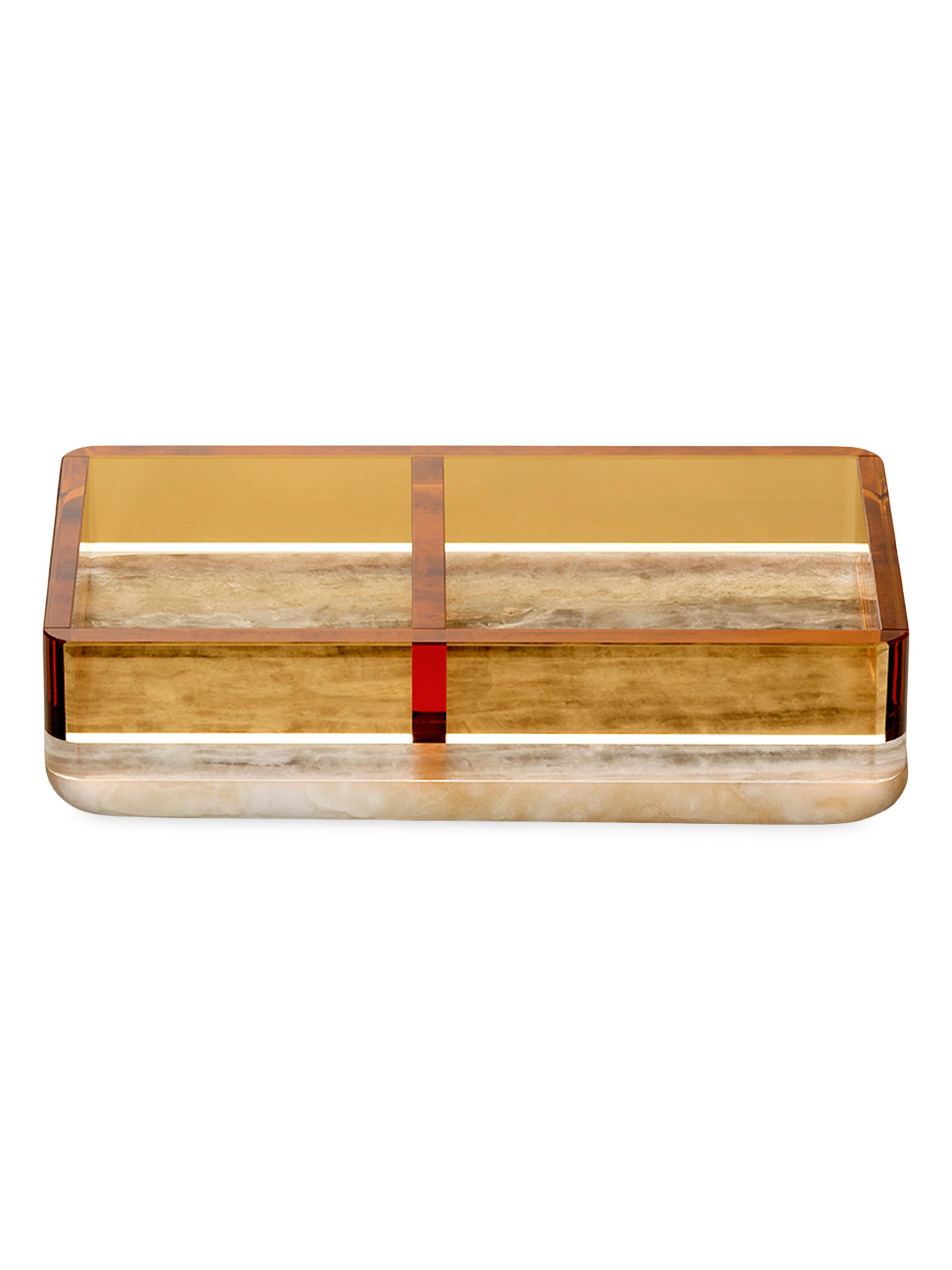 Reflections Copenhagen Amber Dusk Treasures Tray - Amber Clear