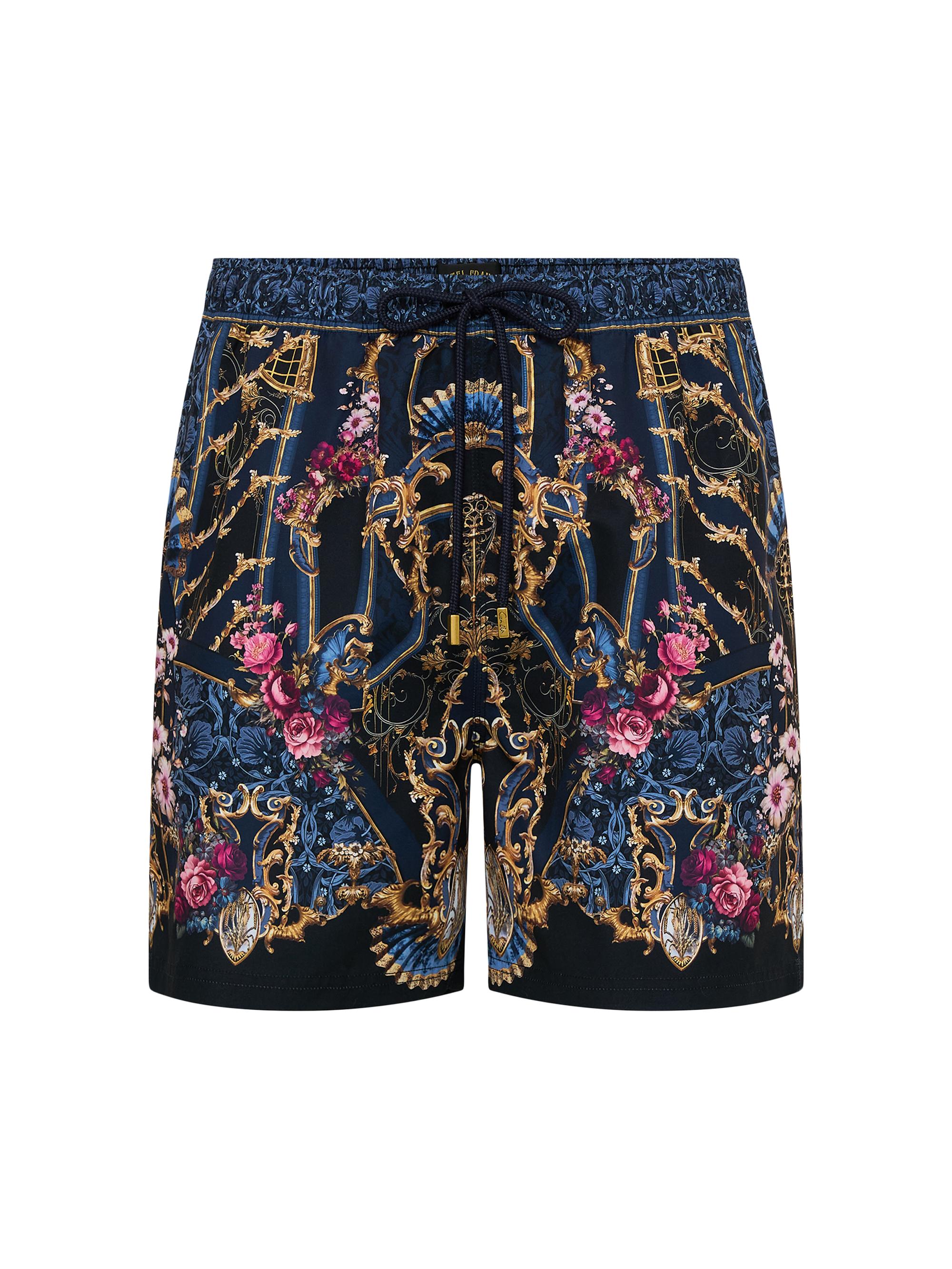 Ornate On A Plate Printed Board Shorts
