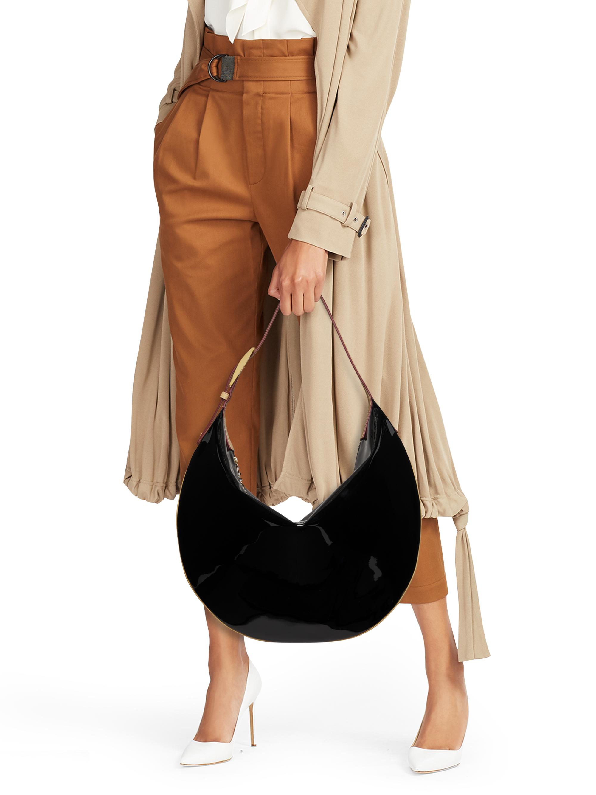 Tory Burch Balloon Patent Leather Shoulder Bag | Saks Fifth Avenue