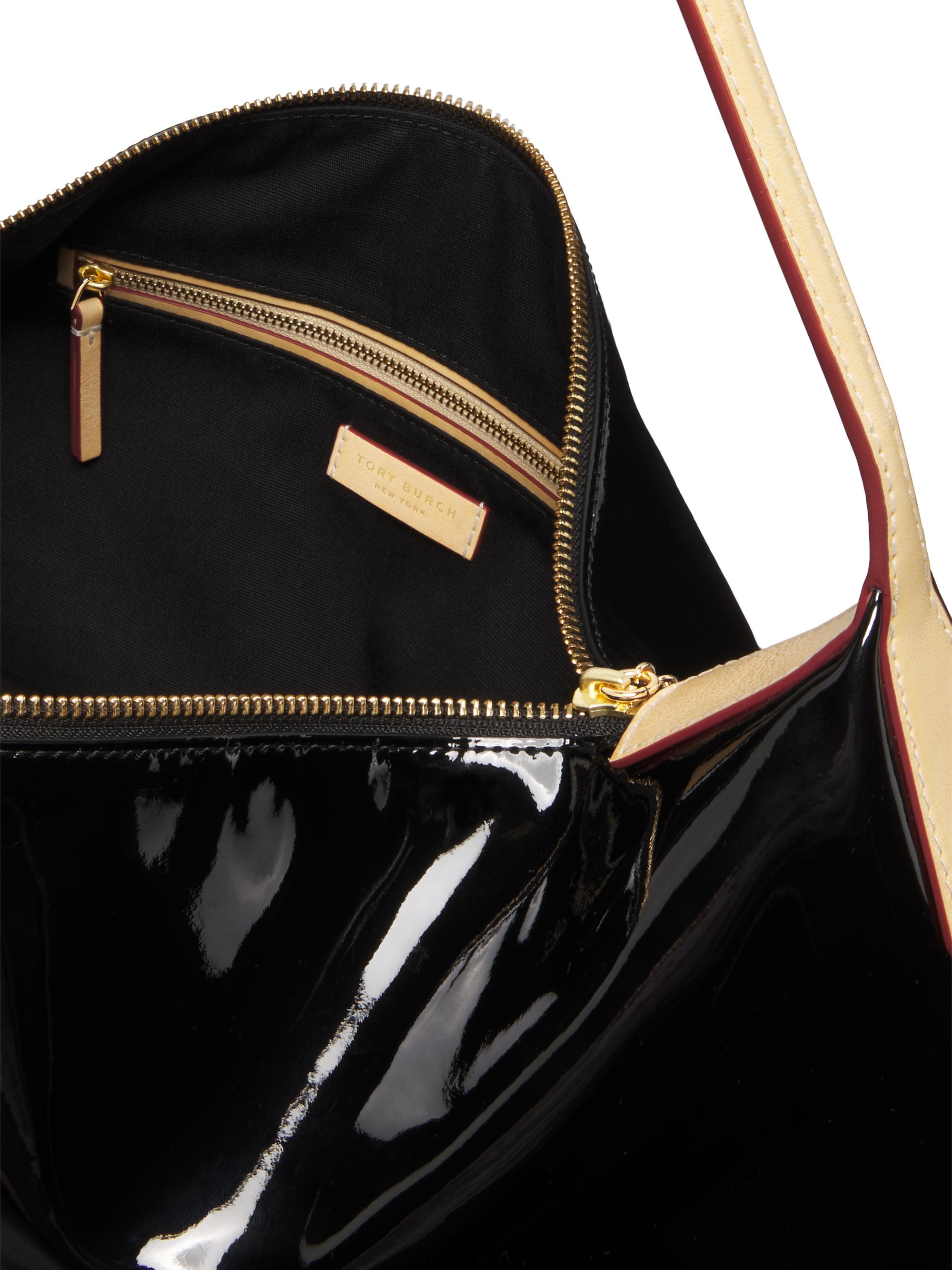 Tory Burch Balloon Patent Leather Shoulder Bag | Saks Fifth Avenue